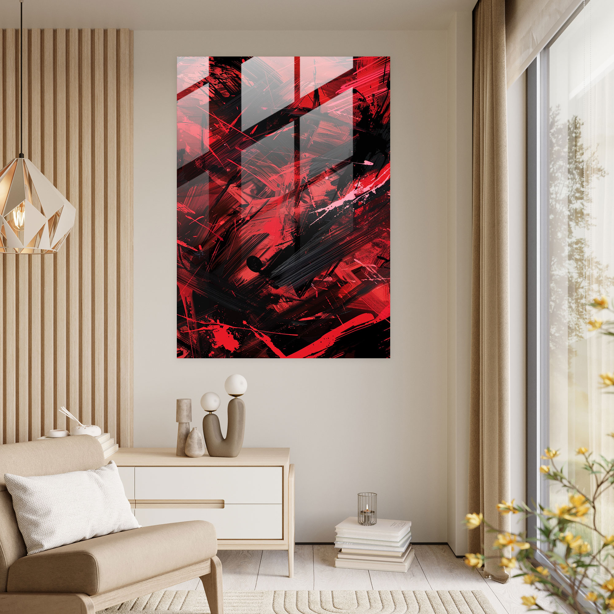 Expressionism Glass Art - Expressionism, Home Decoration, Expressionism Art Style, Modern Art