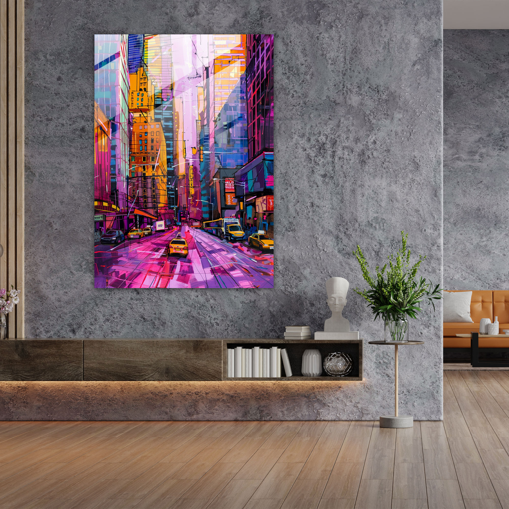 Expressionism Home Decoration - Expressionism, Modern Art, Expressionism Art Style, Glass Print