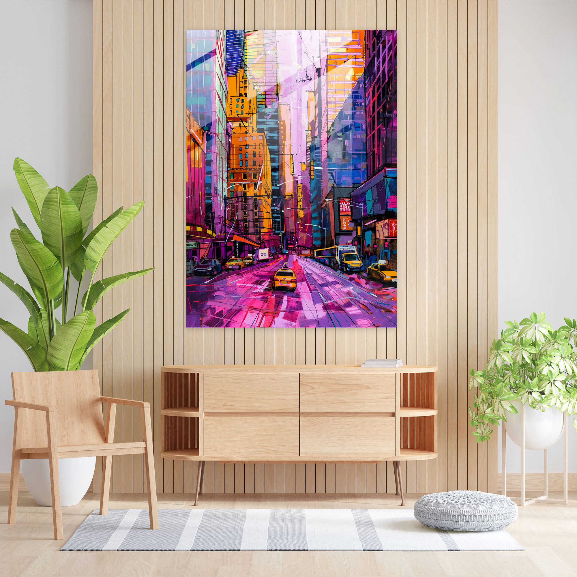 Expressionism Home Decoration - Expressionism, Modern Art, Expressionism Art Style, Glass Print