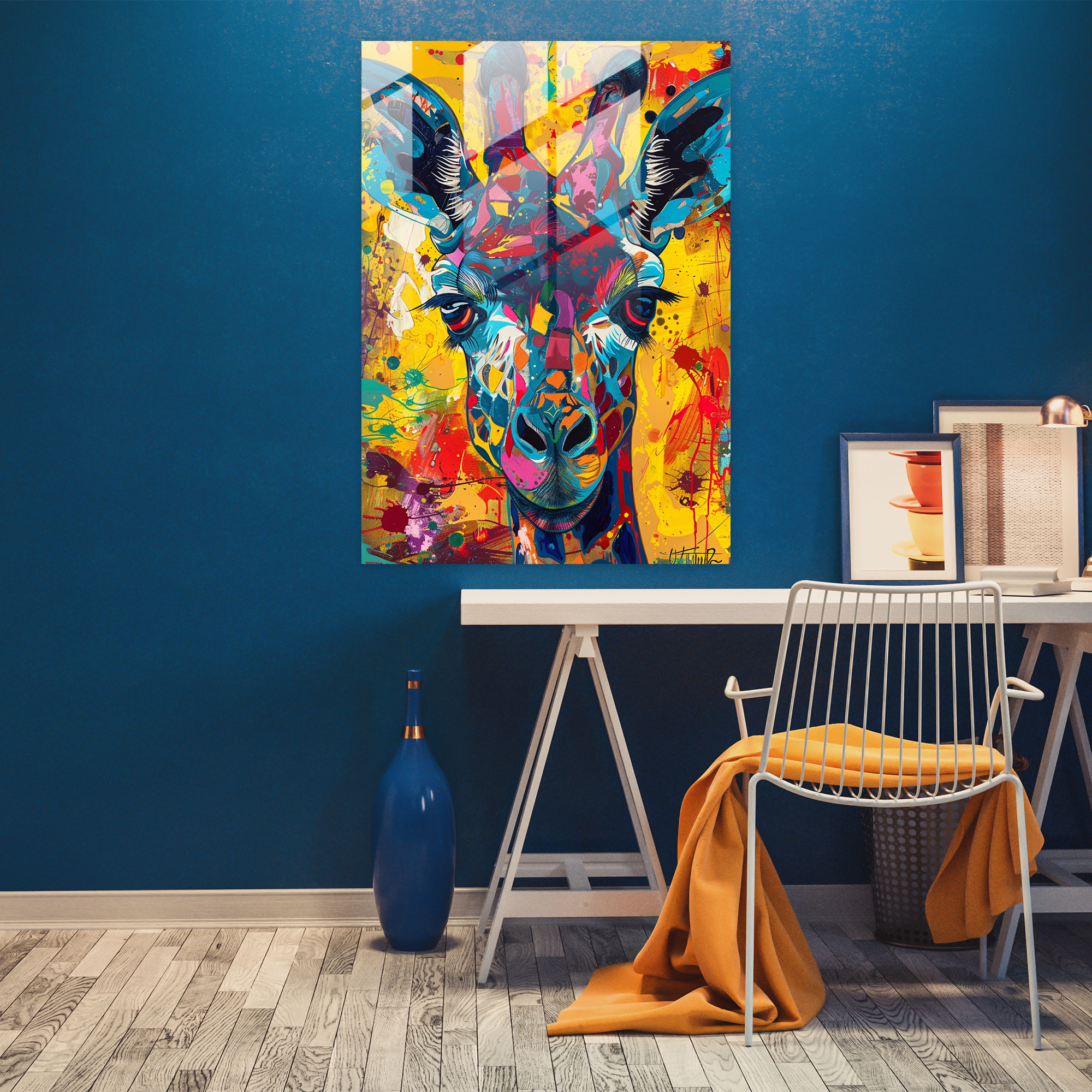 Expressionism Art Style Home Decoration - Expressionism, Glass Wall Art, Modern Art, Glass Print