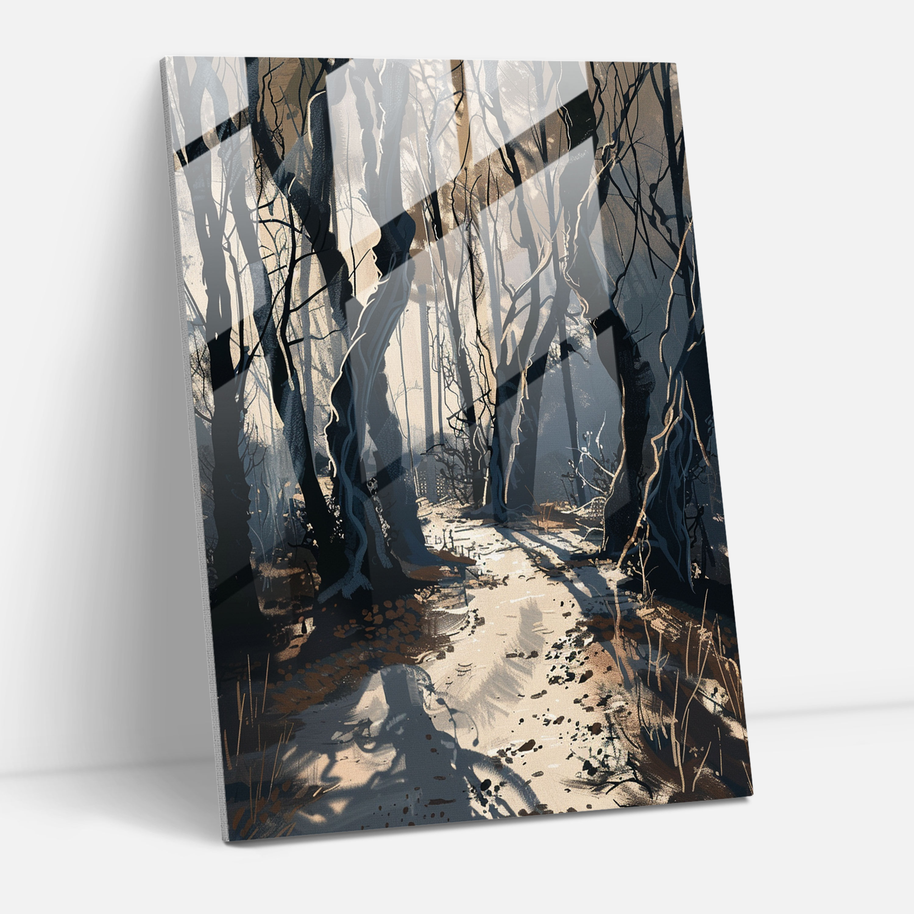 Expressionism Home Decoration - Expressionism, Expressionism Art Style, Home Decoration, Glass Wall Art