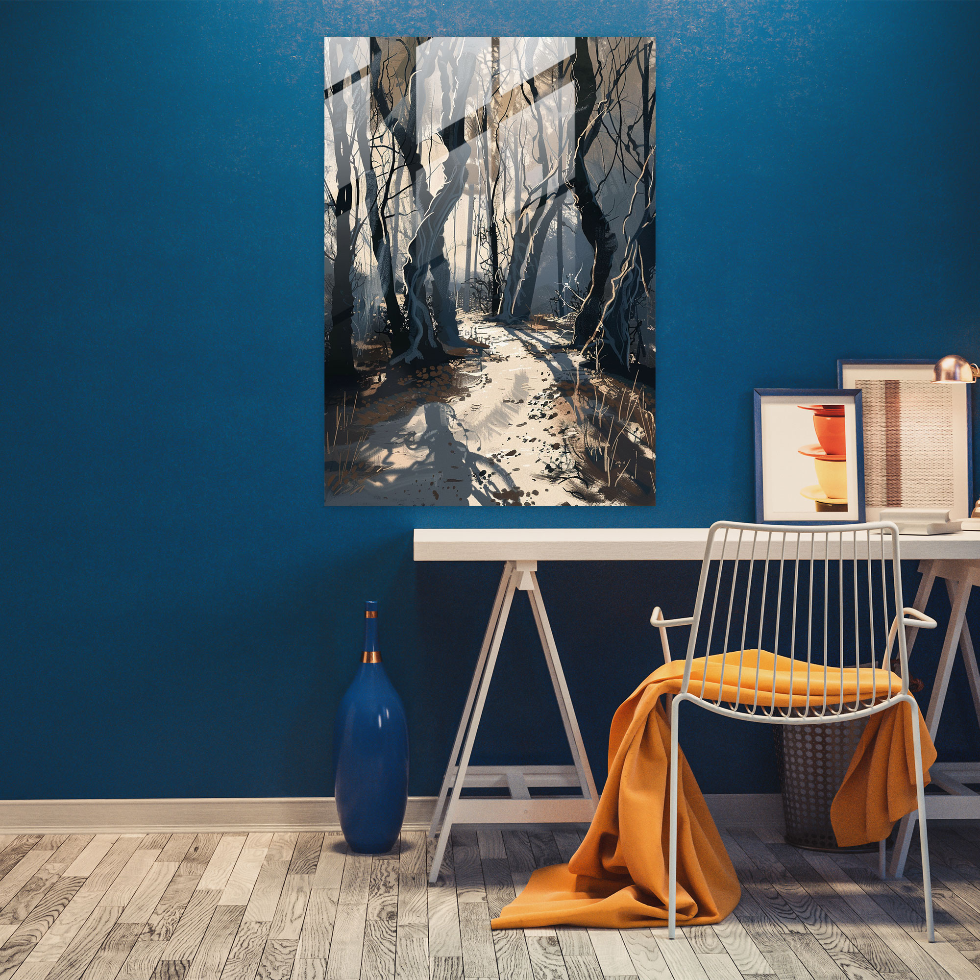 Expressionism Home Decoration - Expressionism, Expressionism Art Style, Home Decoration, Glass Wall Art