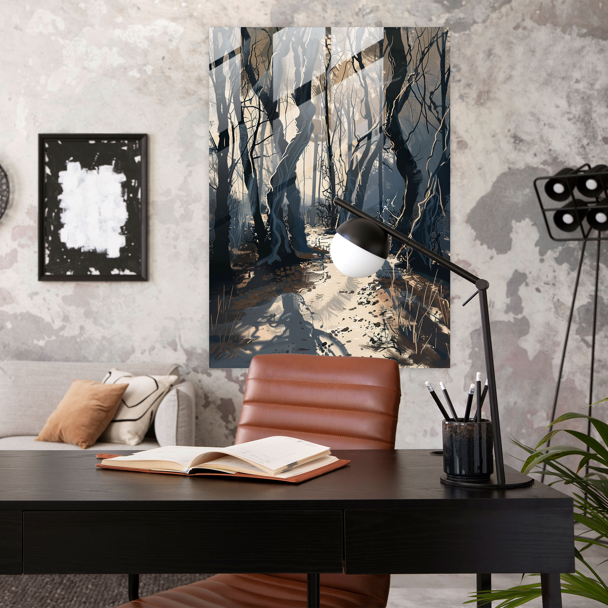 Expressionism Home Decoration - Expressionism, Expressionism Art Style, Home Decoration, Glass Wall Art