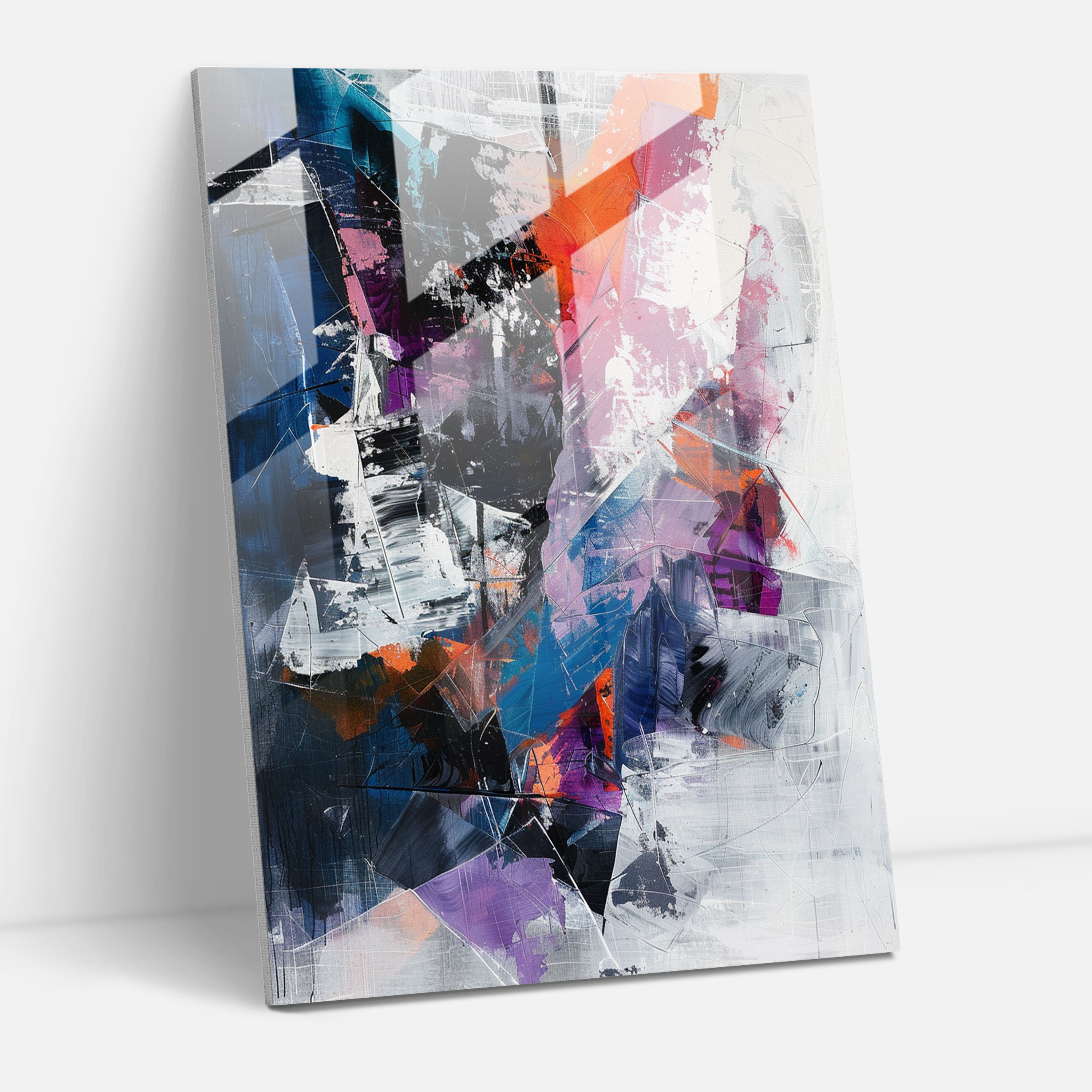Expressionism Wall Decoration - Dynamic Abstract Composition - Expressionism, Home Decoration, Expressionism Art Style, Wall Decoration