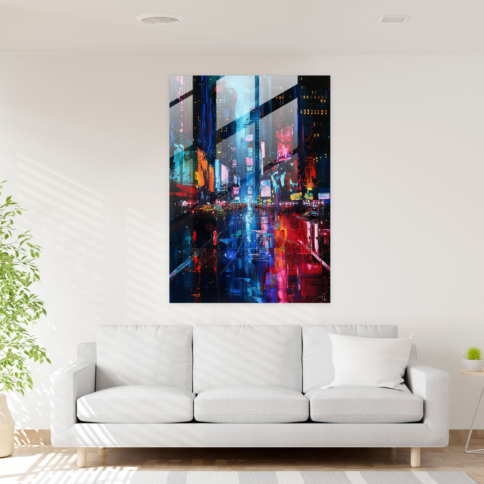 Expressionism Art Style Wall Decoration - Expressionism, Home Decoration, Glass Print, Expressionism Art Style