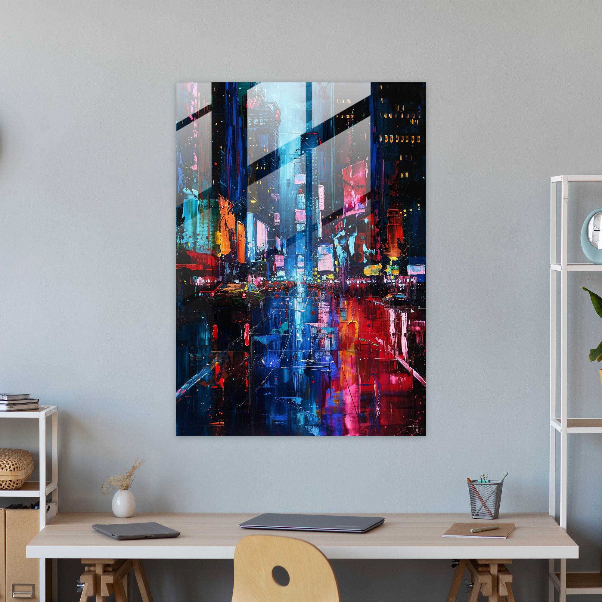 Expressionism Art Style Wall Decoration - Expressionism, Home Decoration, Glass Print, Expressionism Art Style