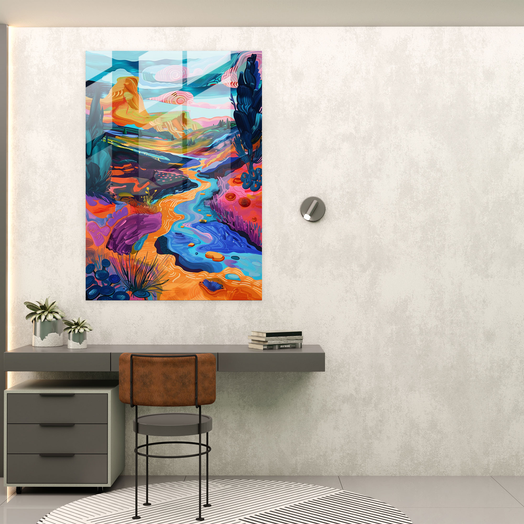 Expressionism Art Style Glass Art - Expressionism, Glass Print, Expressionism Art Style, Landscape Art