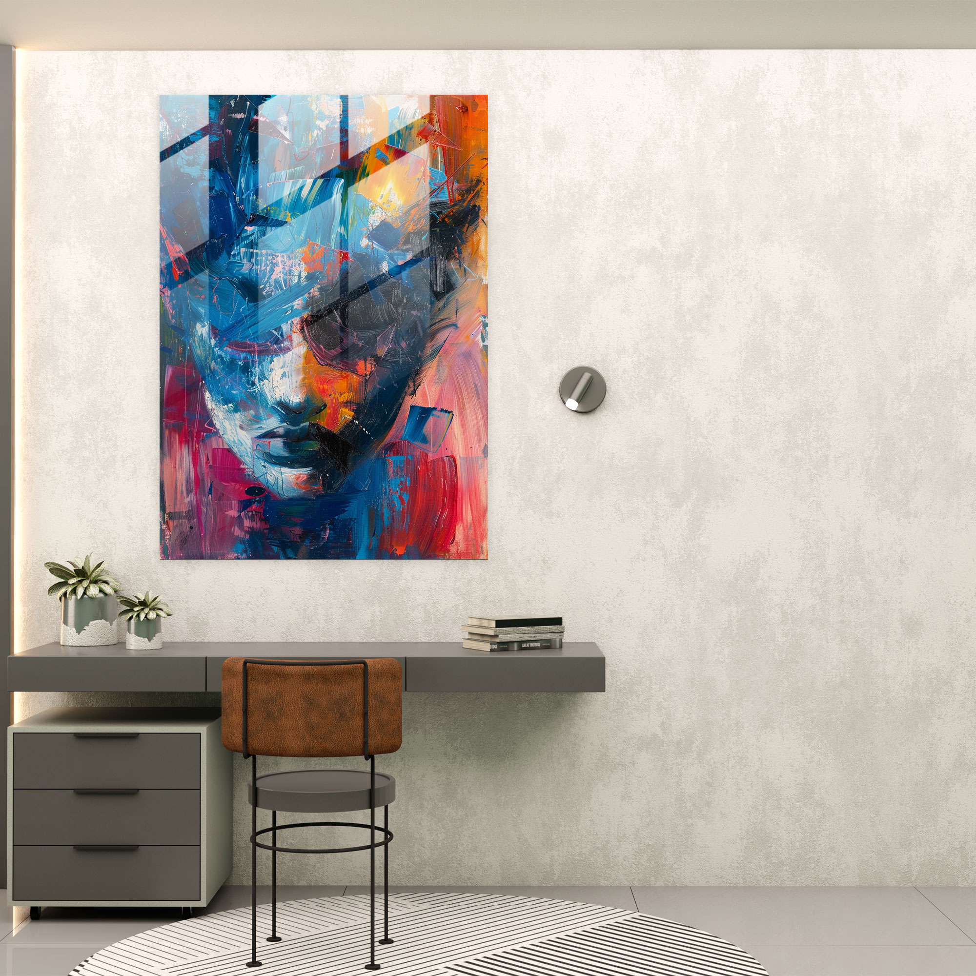 Emotional Expressions Glass Art - Expressionism, Emotional Art, Glass Art, Modern Art