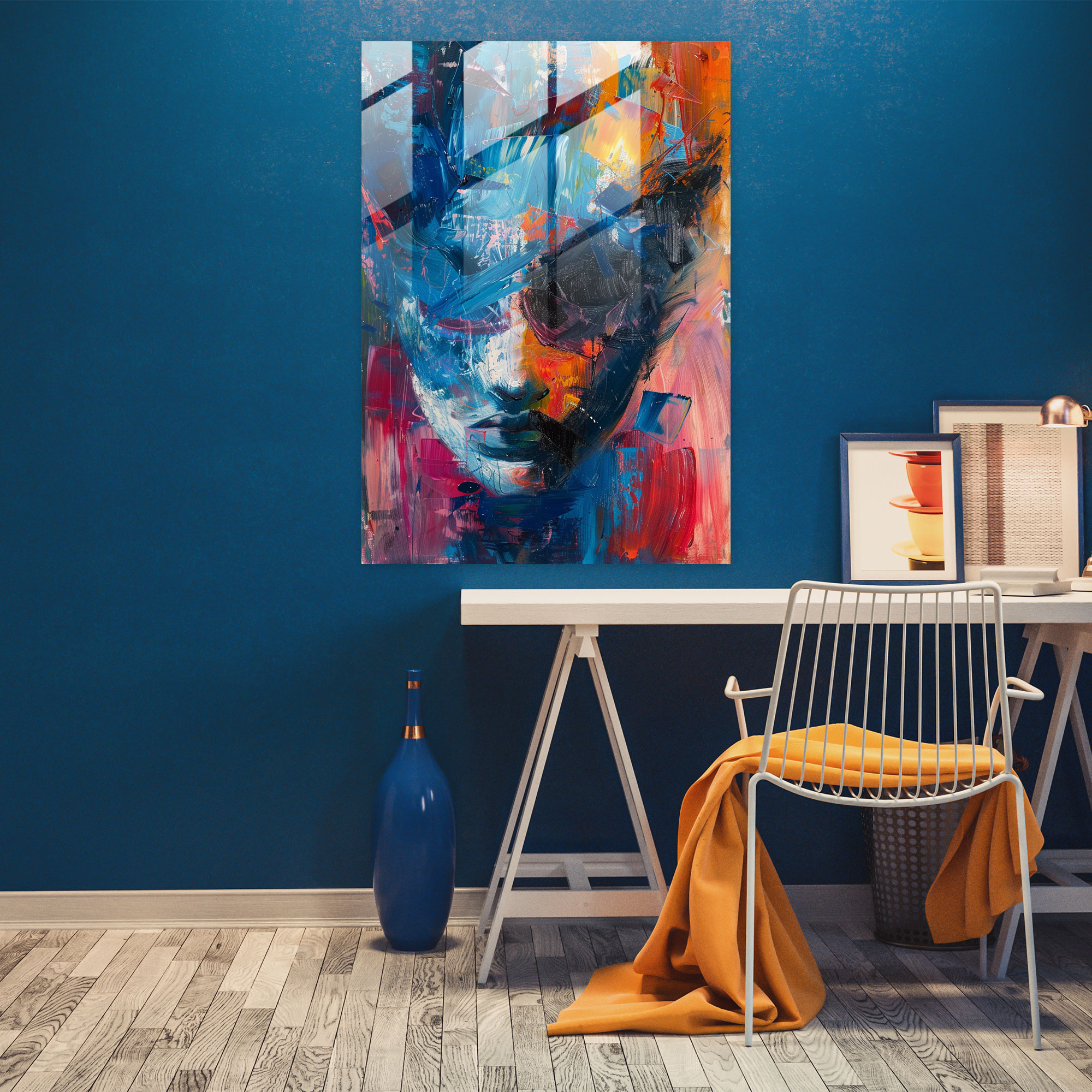 Emotional Expressions Glass Art - Expressionism, Emotional Art, Glass Art, Modern Art