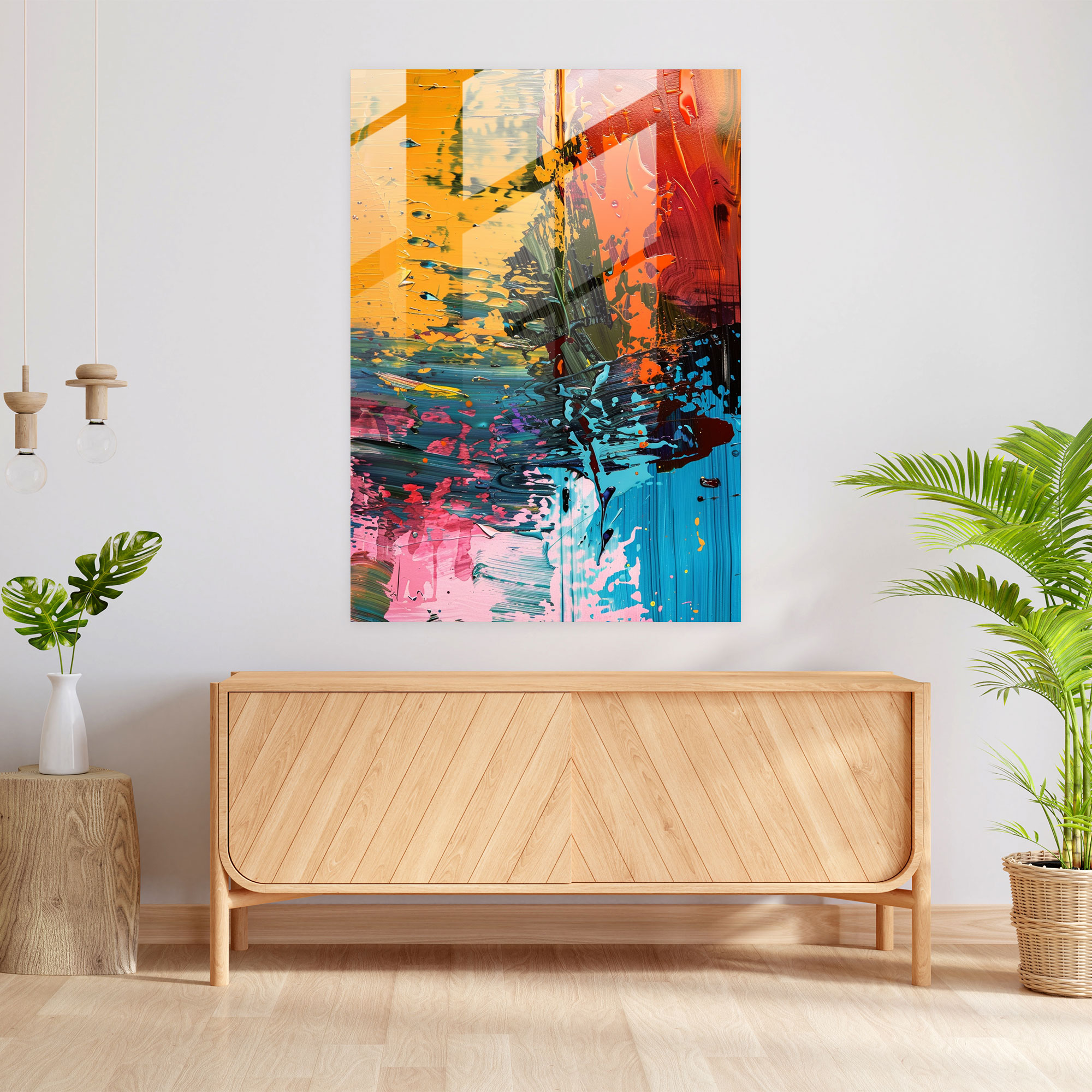 Bold Expressionism Glass Art - Expressionism, Glass Art, Modern Art, Expressionism Art Style