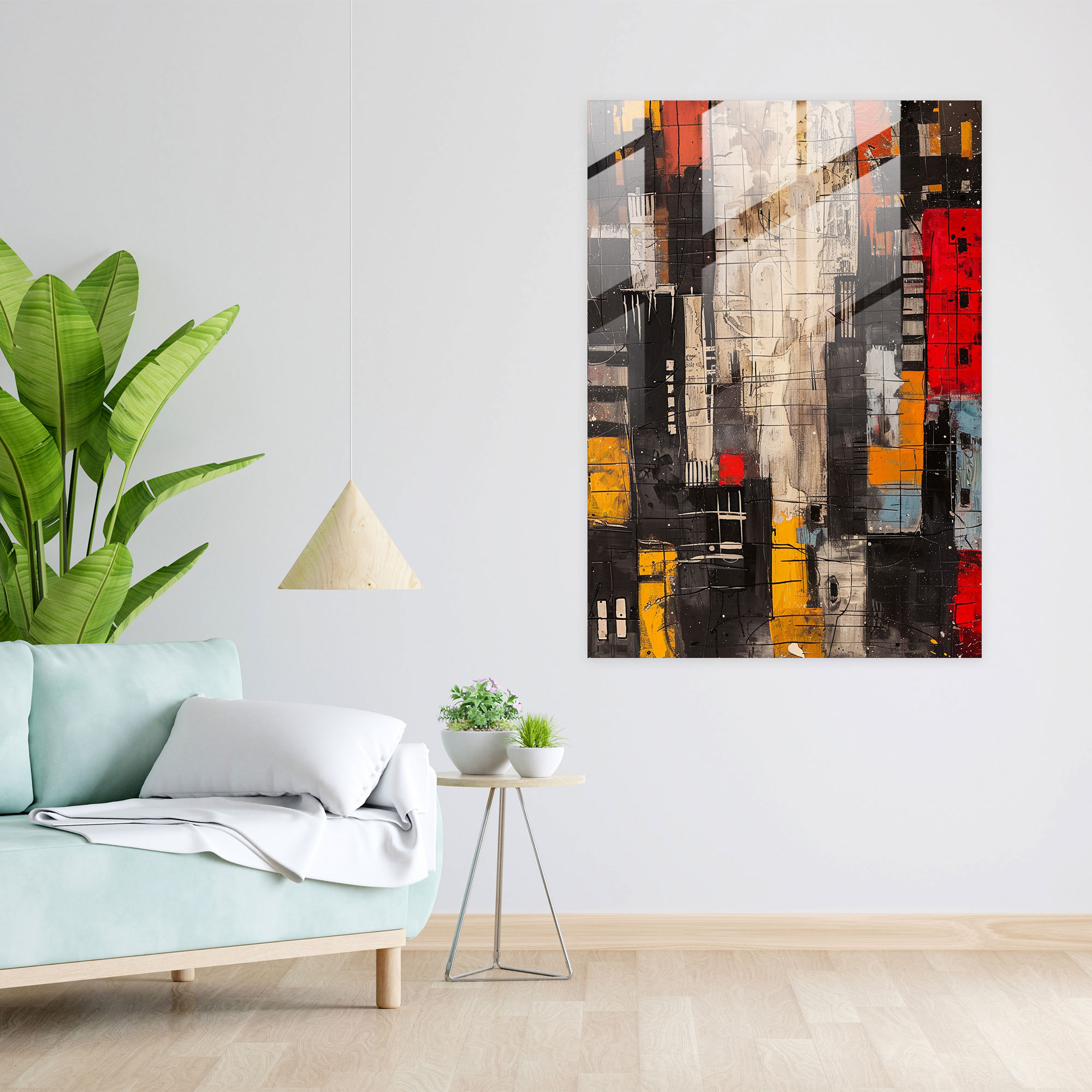Bold Expressionism Modern Art - Expressionism, Modern Art, Expressionism Art Style, Glass Print