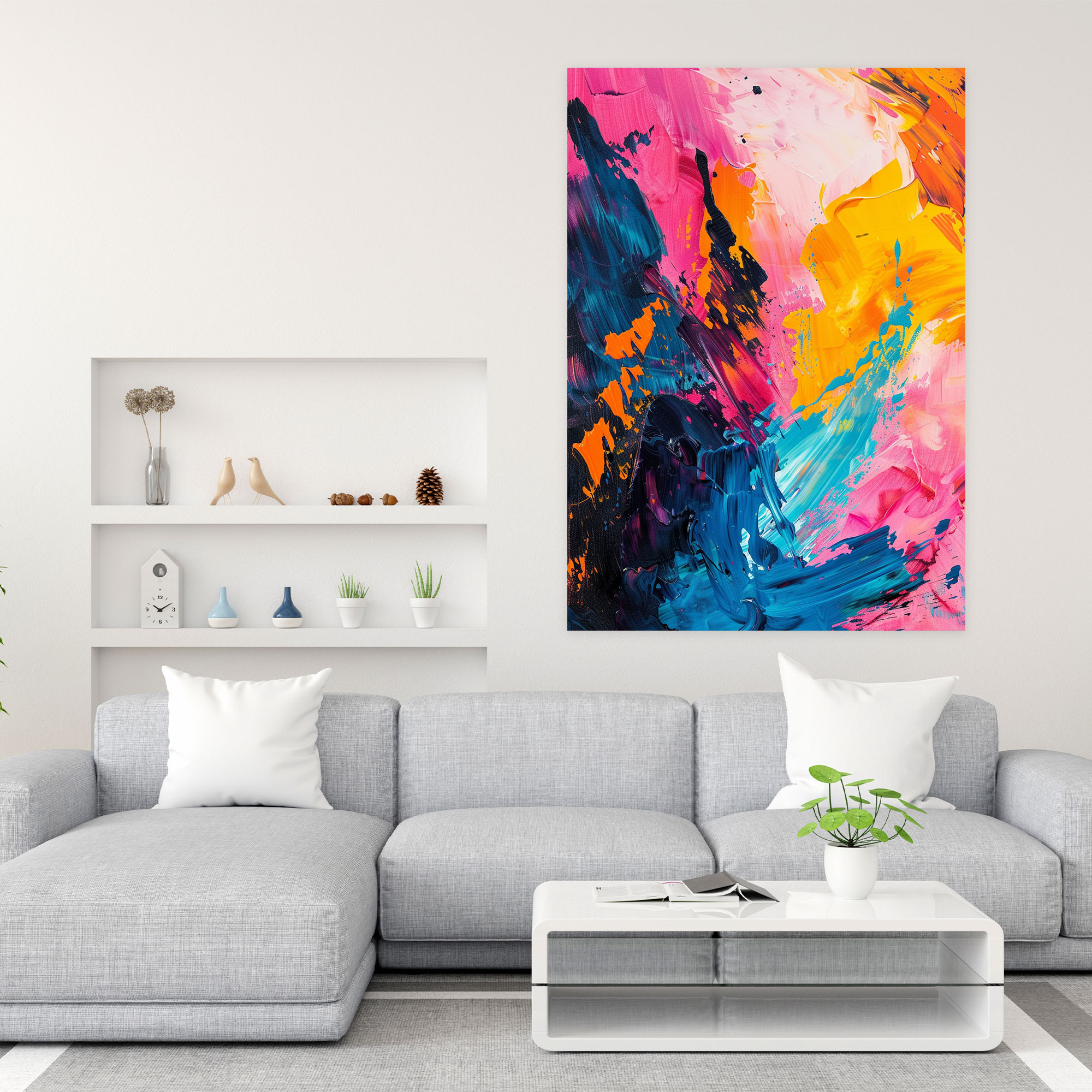 Expressionism Canvas Print - Expressionism, Canvas, Wall Decoration, Expressionism