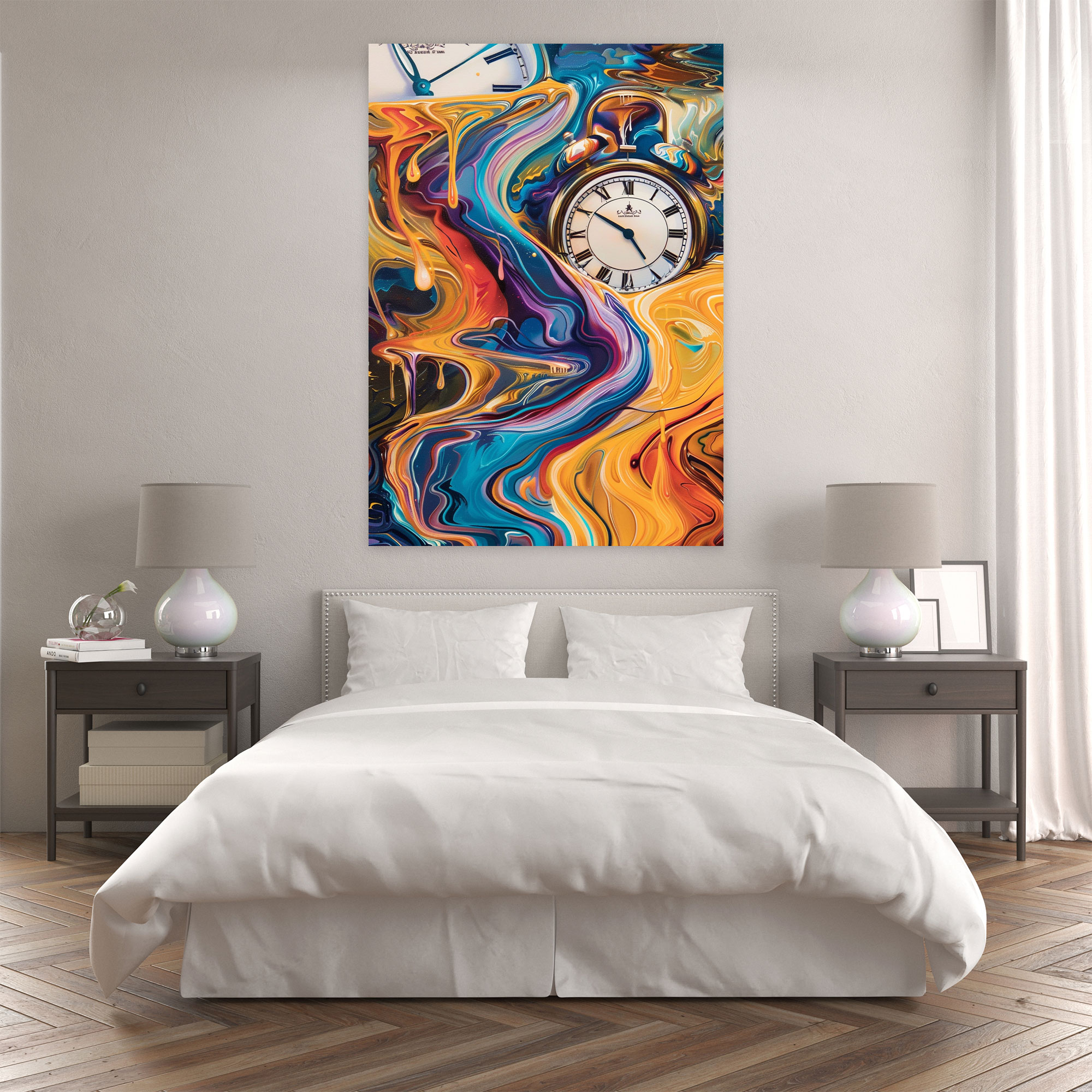 Time Warp Canvas Print - Expressionism, Wall Decoration, Expressionism, Canvas Print