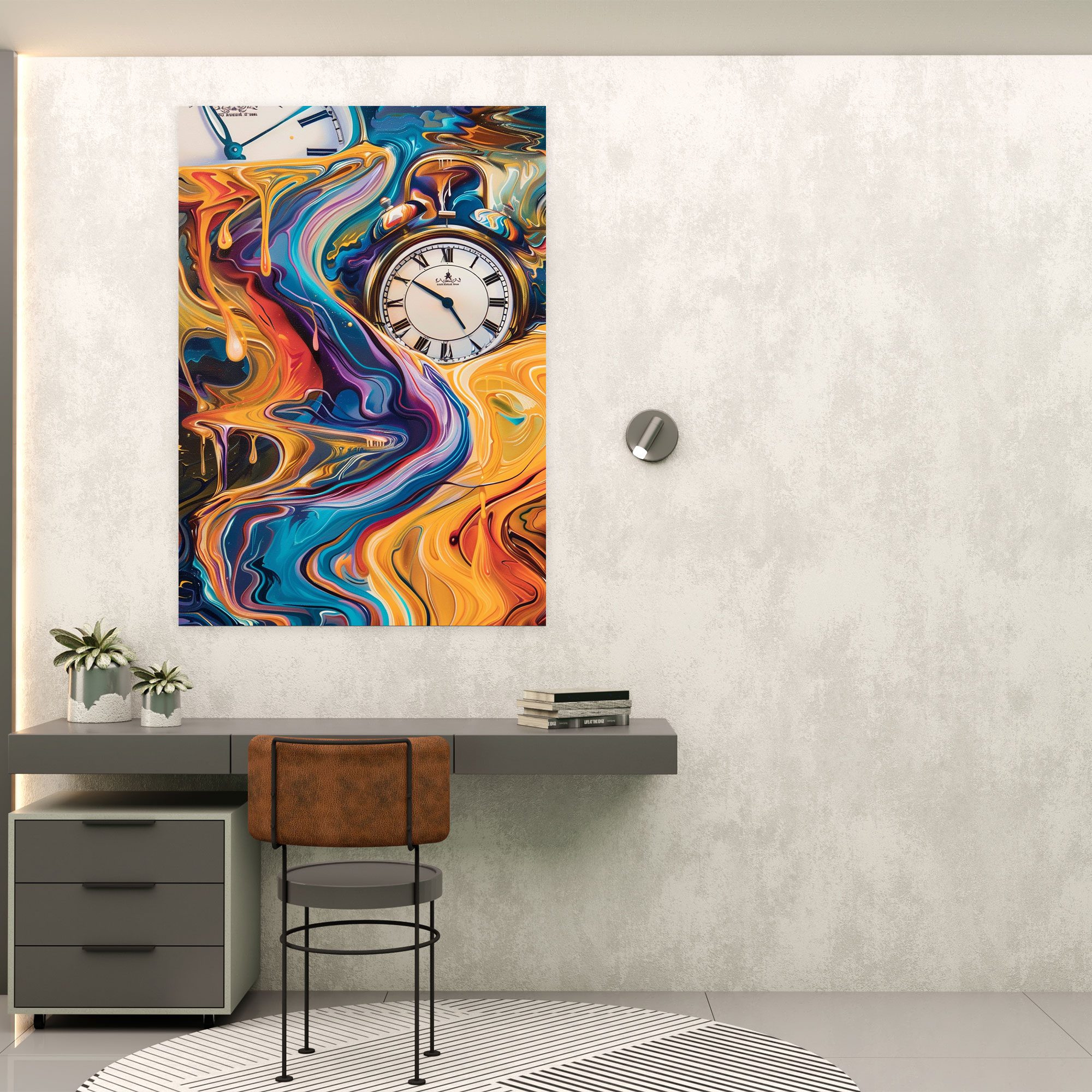 Time Warp Canvas Print - Expressionism, Wall Decoration, Expressionism, Canvas Print