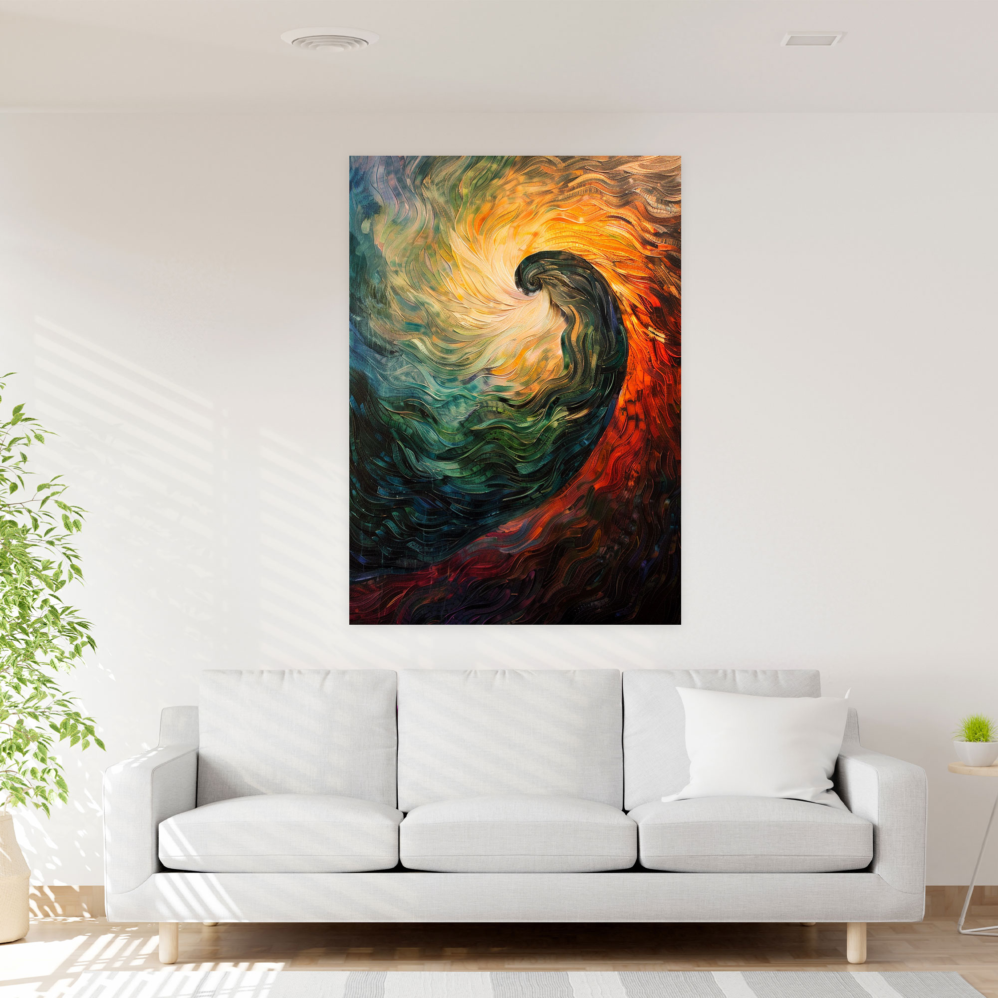 Expressionism Wall Decoration - Expressionism, Mesmerizing Focal Point, Canvas, Wall Decoration