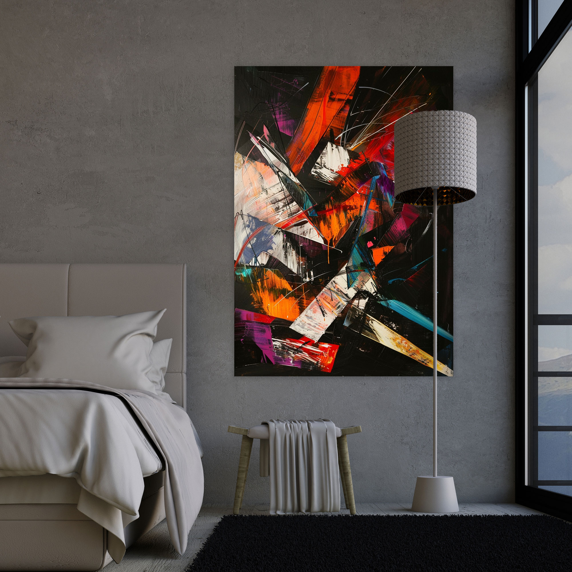 Expressionism Art Wall Decoration - Expressionism, Wall Decoration, Canvas Wall Art, Home Decoration