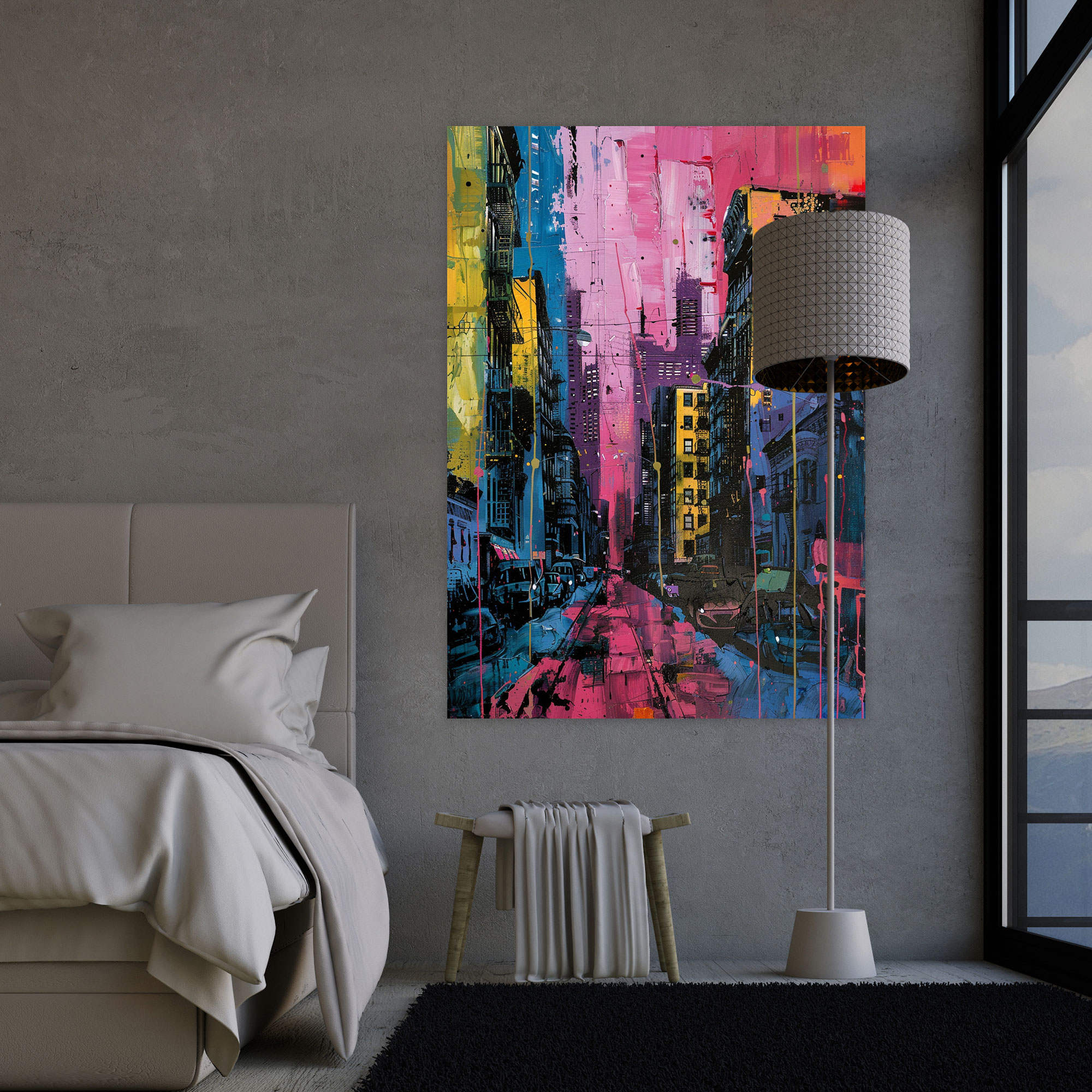 Expressionism Art Style Wall Art - Expressionism, Wall Decoration, Canvas Wall Art, Canvas