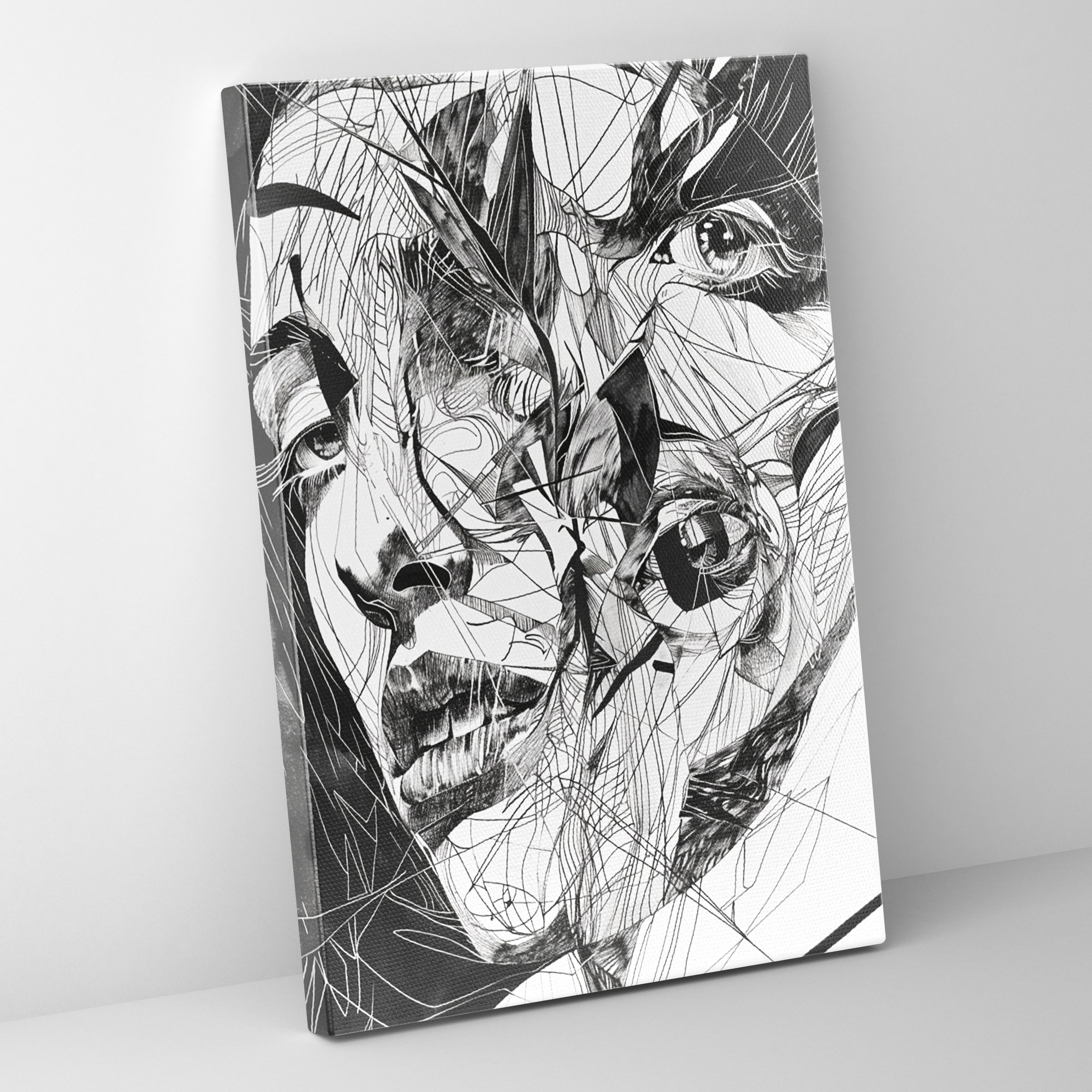 Intensity Expressionism Wall Art - Expressionism, Canvas, Home Decoration, Canvas Wall Art