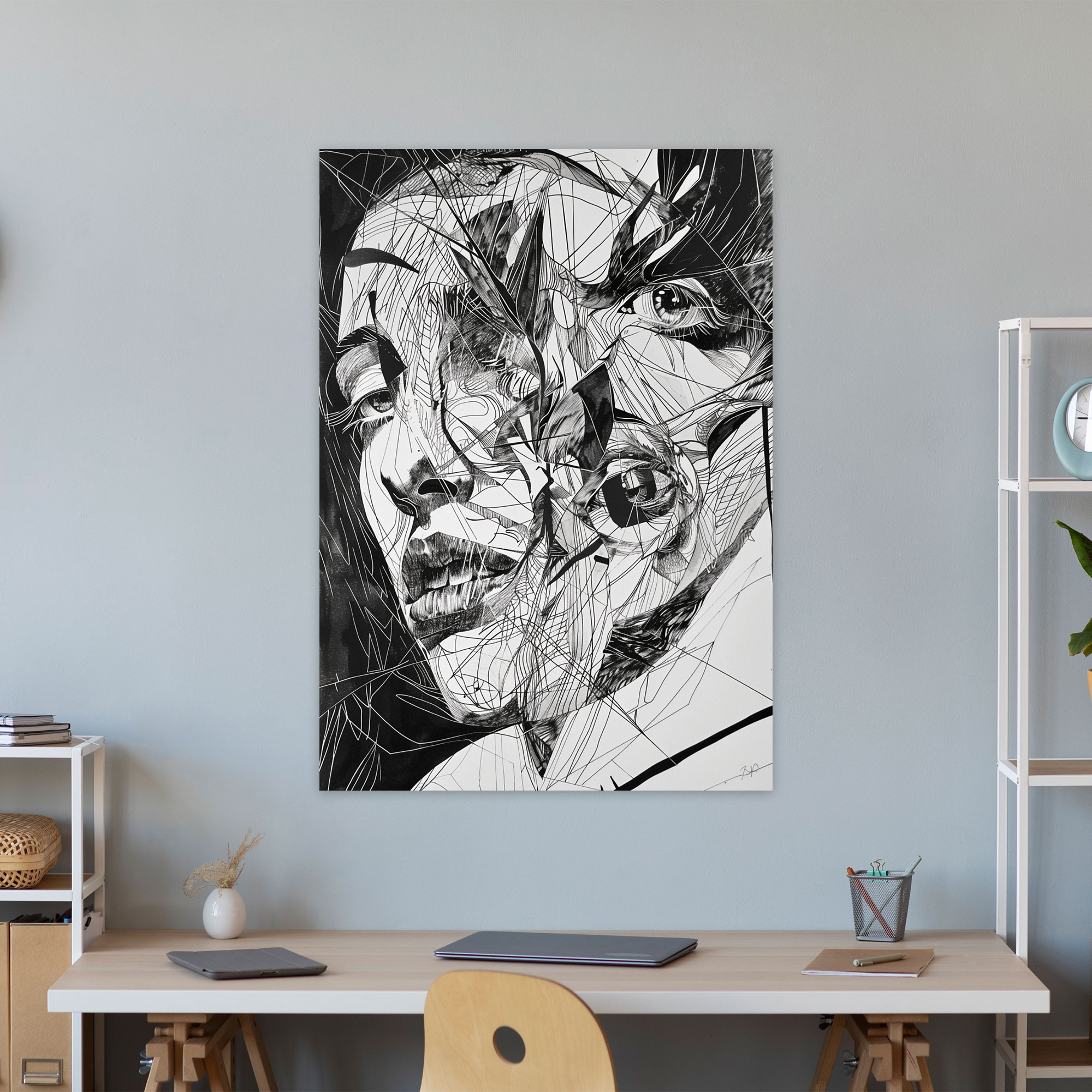 Intensity Expressionism Wall Art - Expressionism, Canvas, Home Decoration, Canvas Wall Art