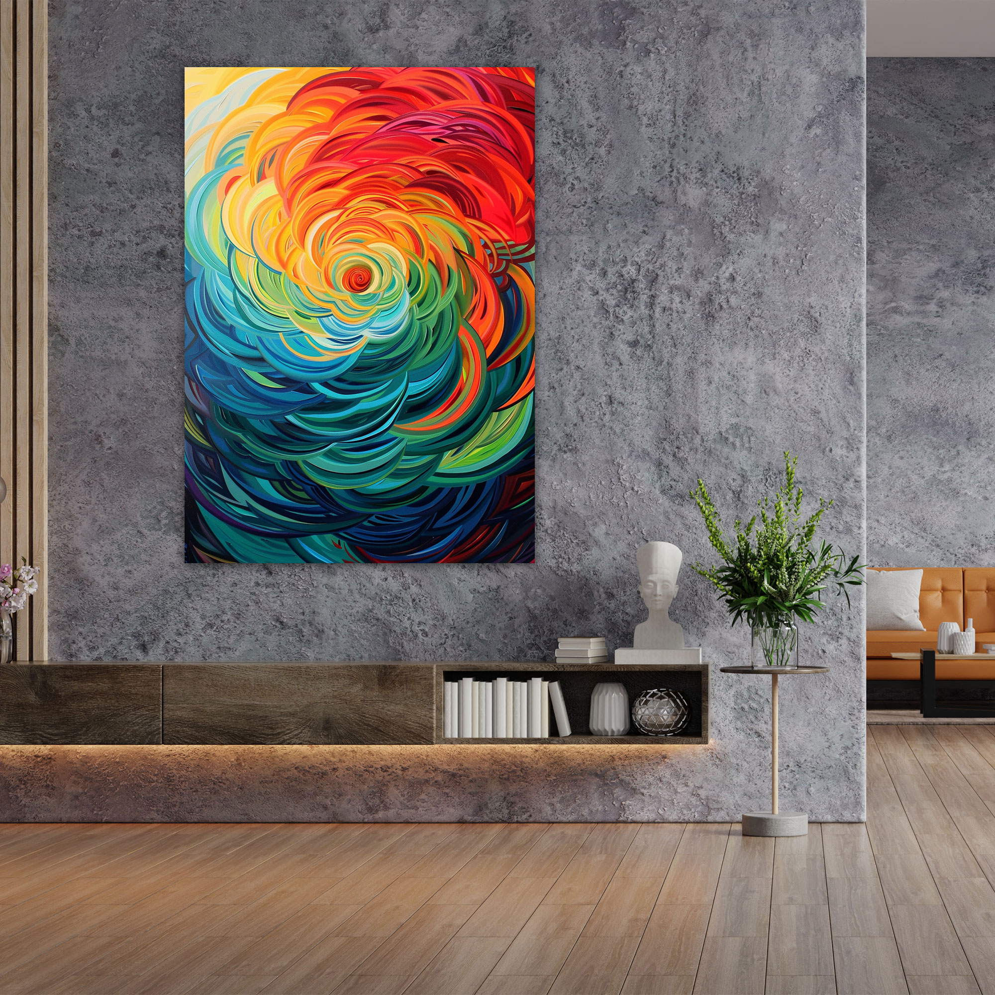 Deep Emotions Expressionism Canvas Wall Decoration - Expressionism, Canvas, Wall Art, Canvas Print