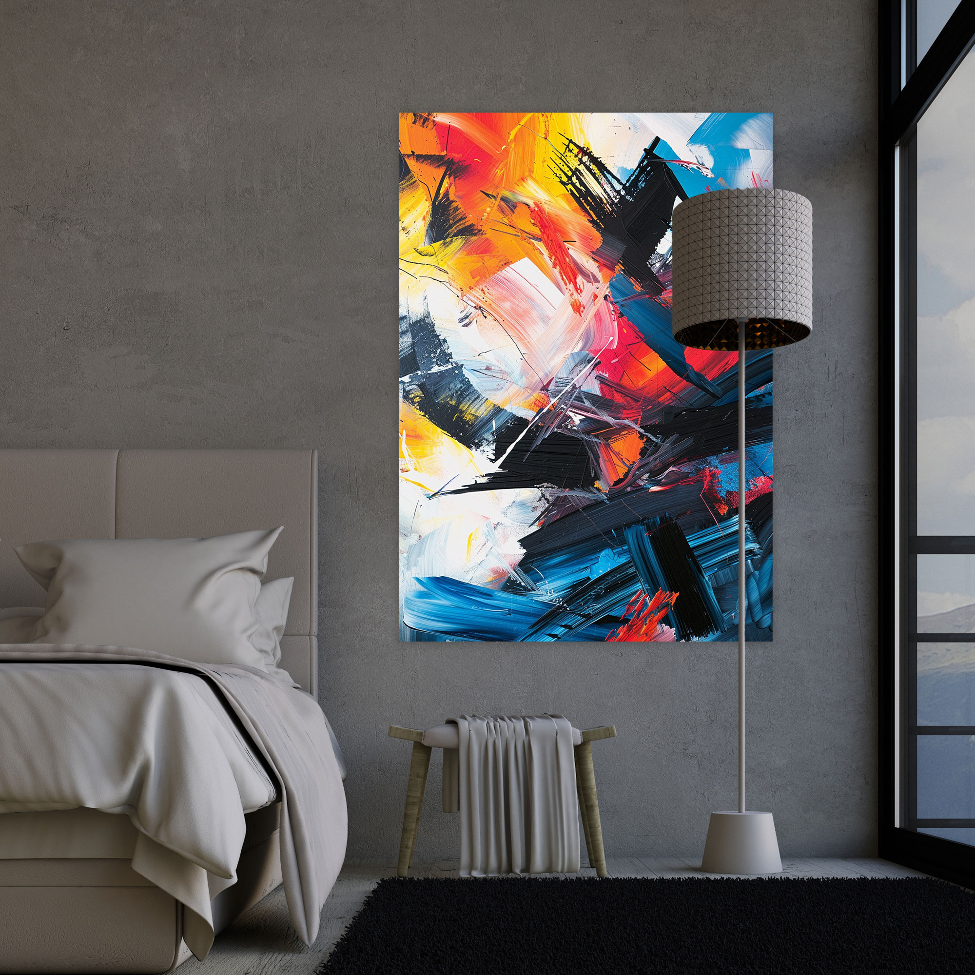 Strong Emotions Expressionism Canvas Wall Art - Expressionism, Expressionism Art Style, Home Decoration, Wall Decoration