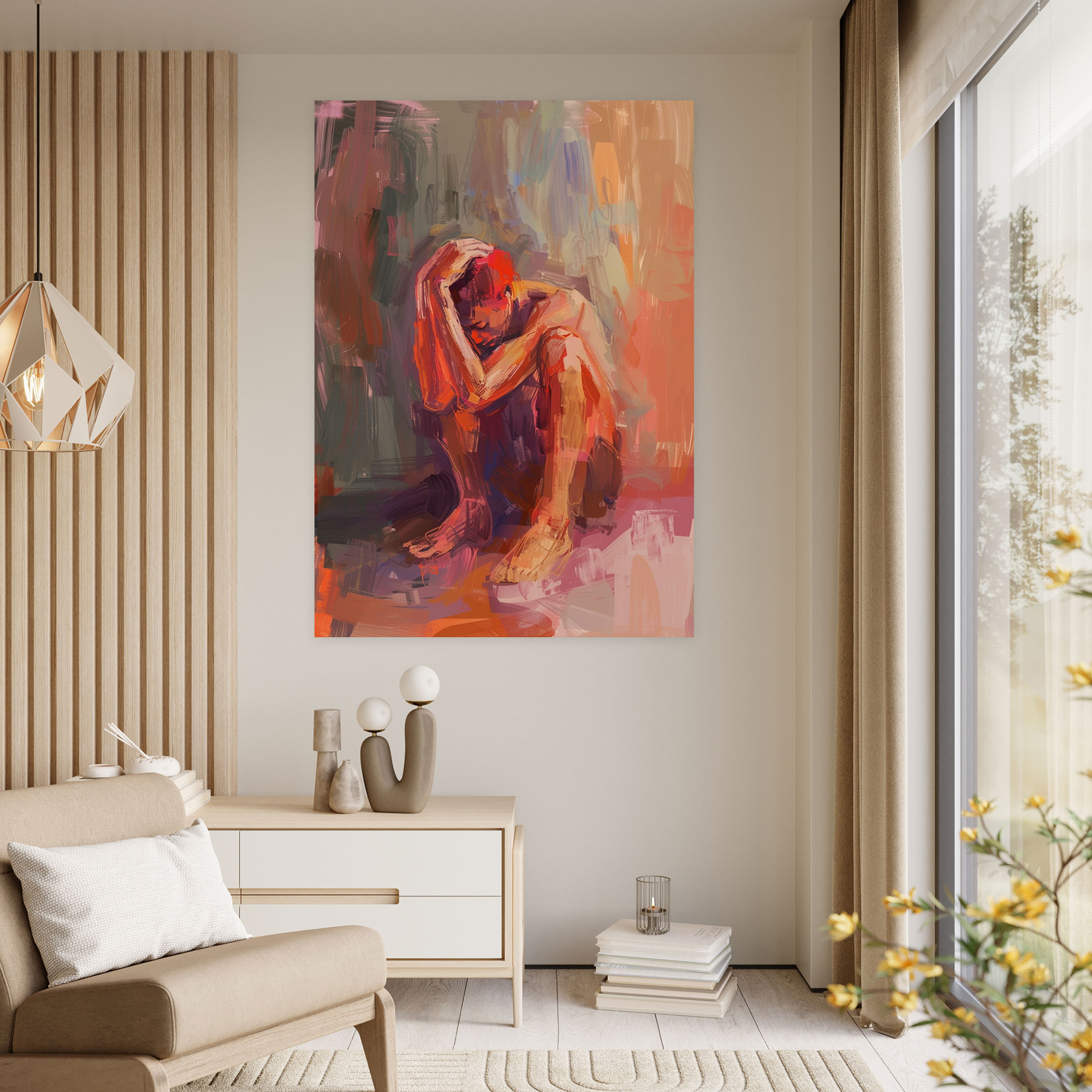 Expressionism Art Style Wall Art Decor - Expressionism, Home Decoration, Wall Decoration, Canvas
