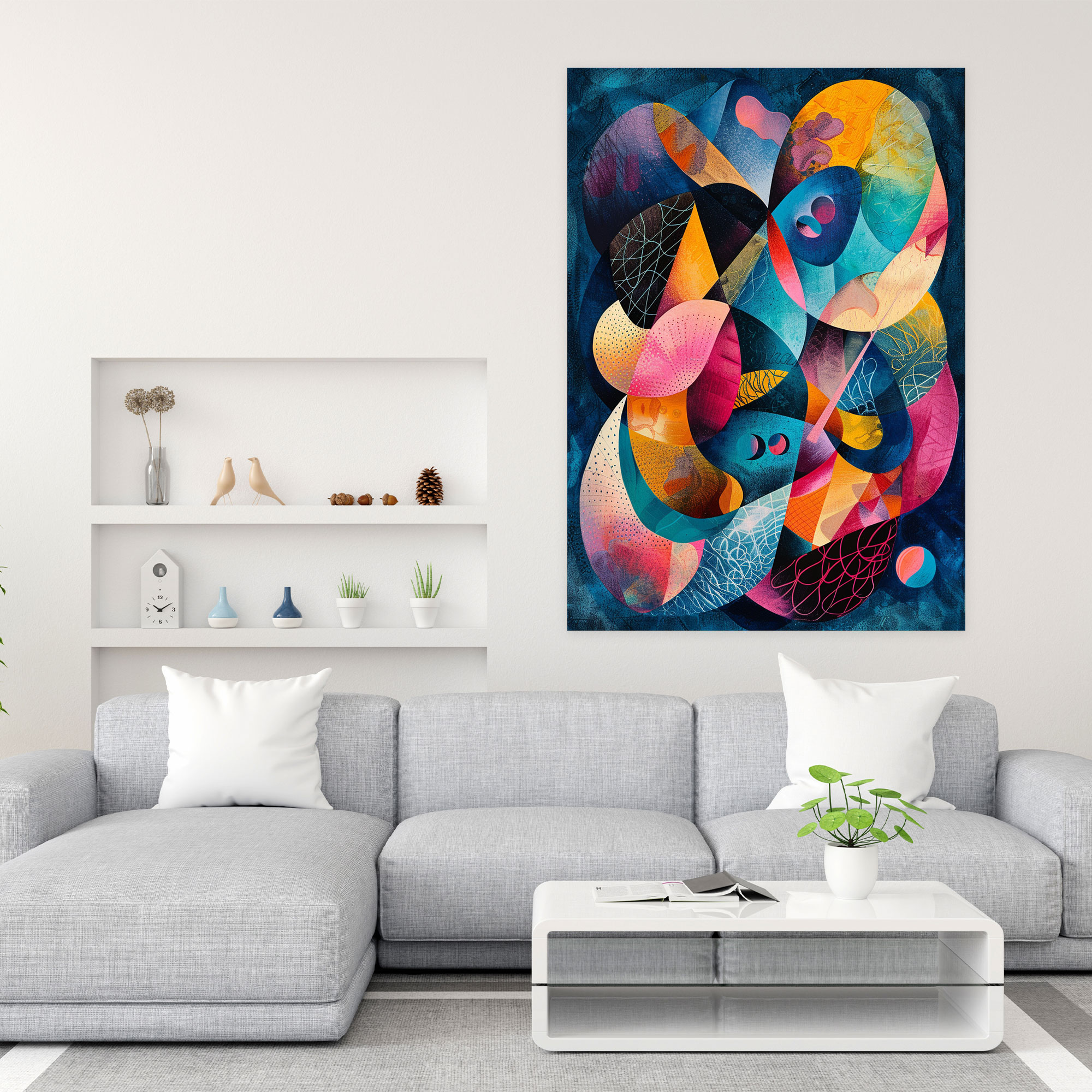 Expressionism Art Style Wall Decoration - Expressionism, Wall Art, Home Decoration, Canvas Print