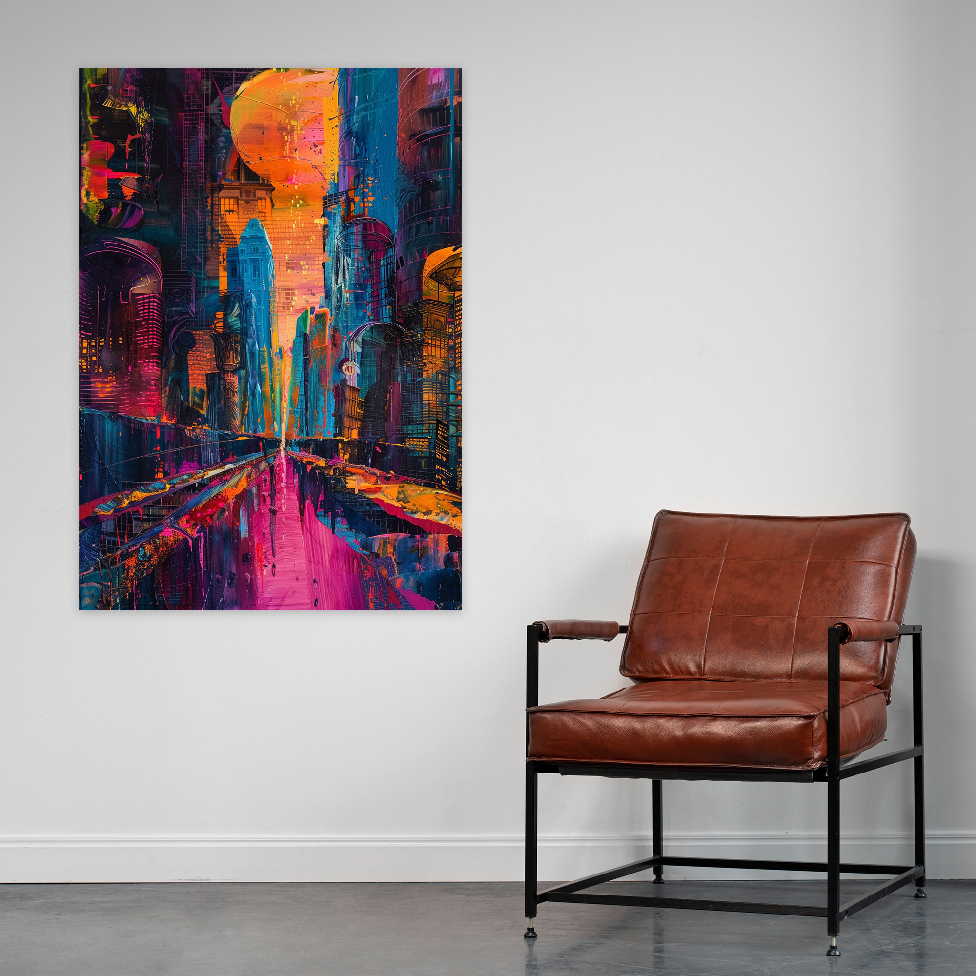 Expressionism Art Style Wall Art - Expressionism, Canvas, Canvas Print, Home Decoration