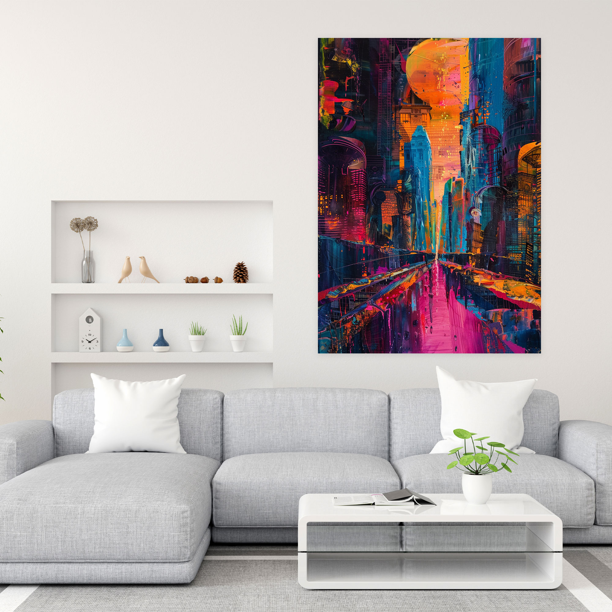 Expressionism Art Style Wall Art - Expressionism, Canvas, Canvas Print, Home Decoration