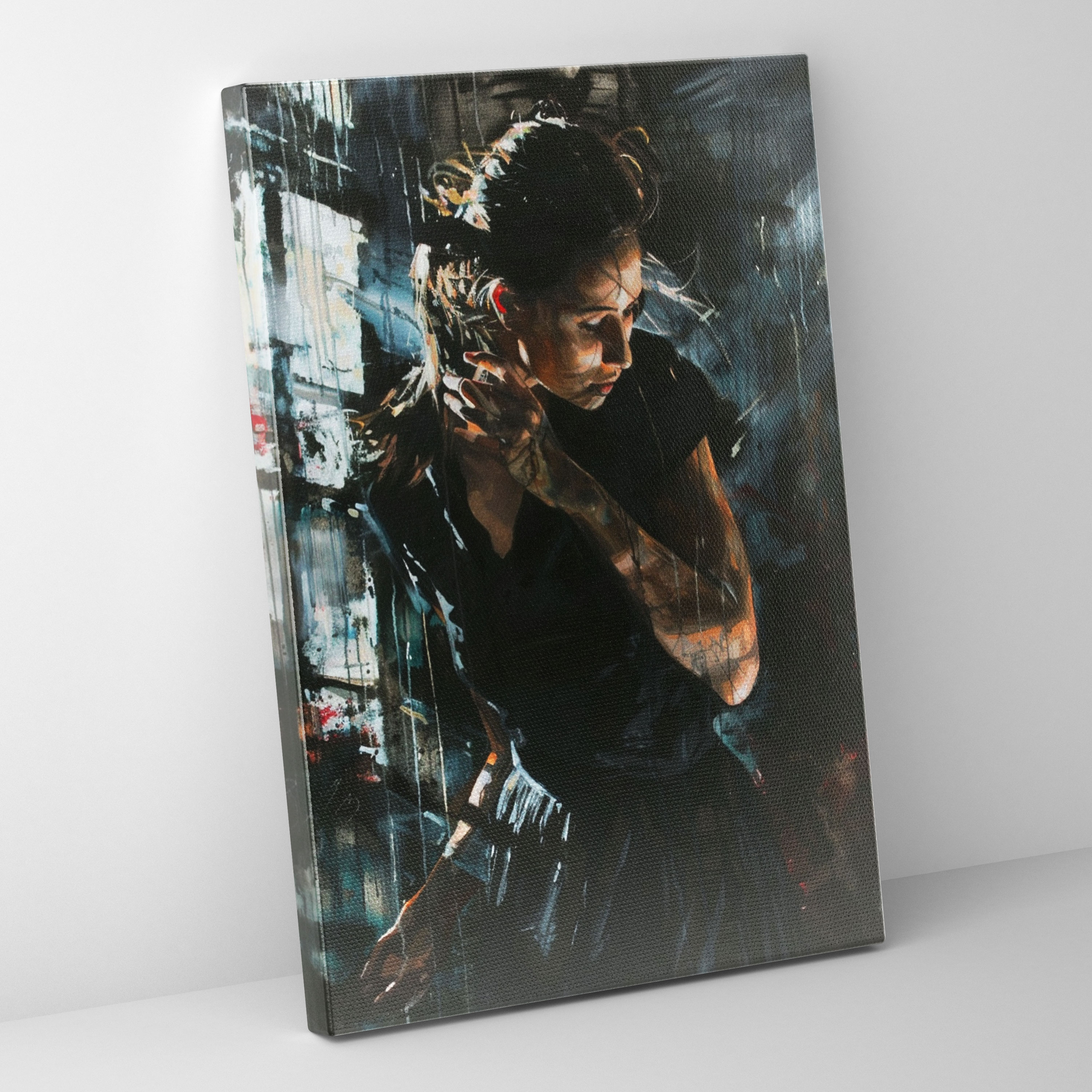 Light And Shadow Expressionism Wall Decoration - Expressionism, Wall Decoration, Home Decoration, Expressionism Art Style