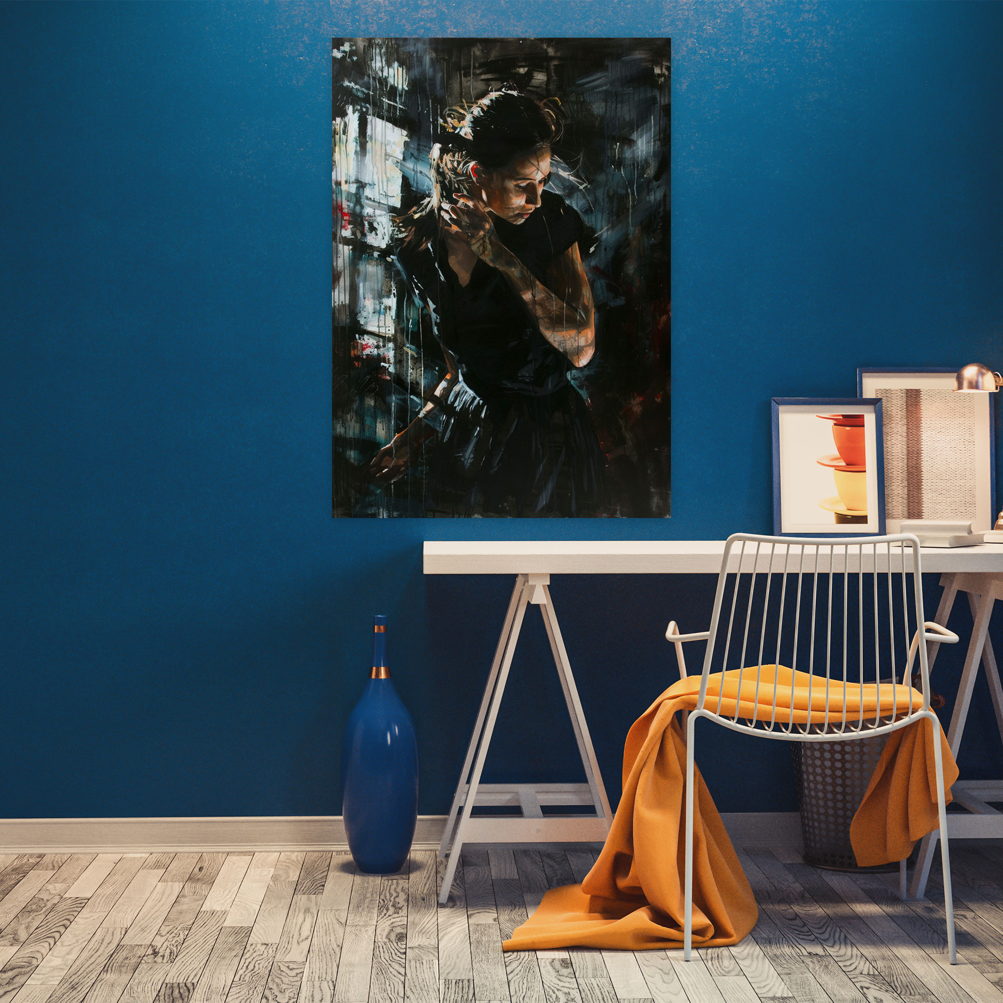 Light And Shadow Expressionism Wall Decoration - Expressionism, Wall Decoration, Home Decoration, Expressionism Art Style