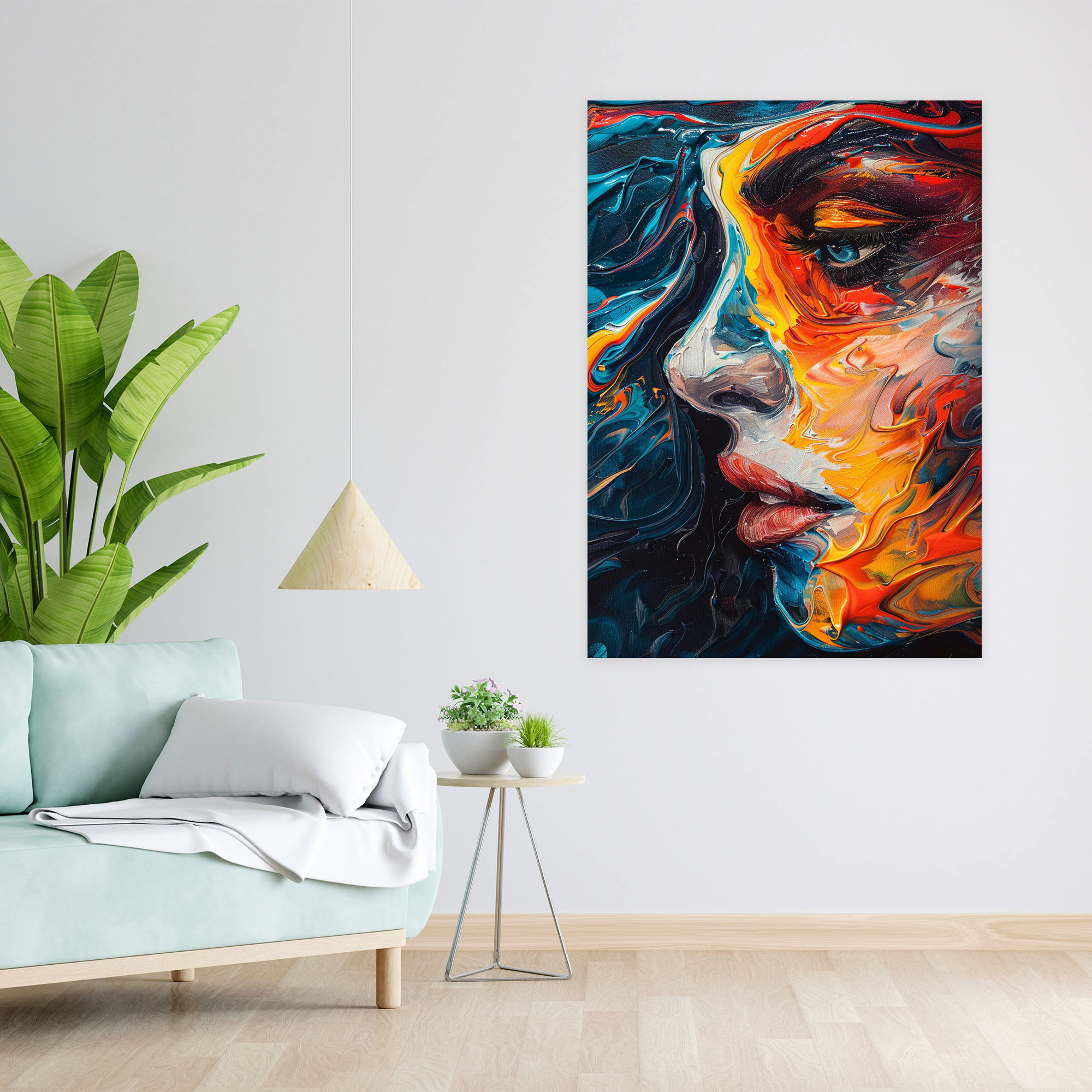Intense Colors Wall Decoration - Expressionism, Wall Decoration, Expressionism Art Style, Home Decoration