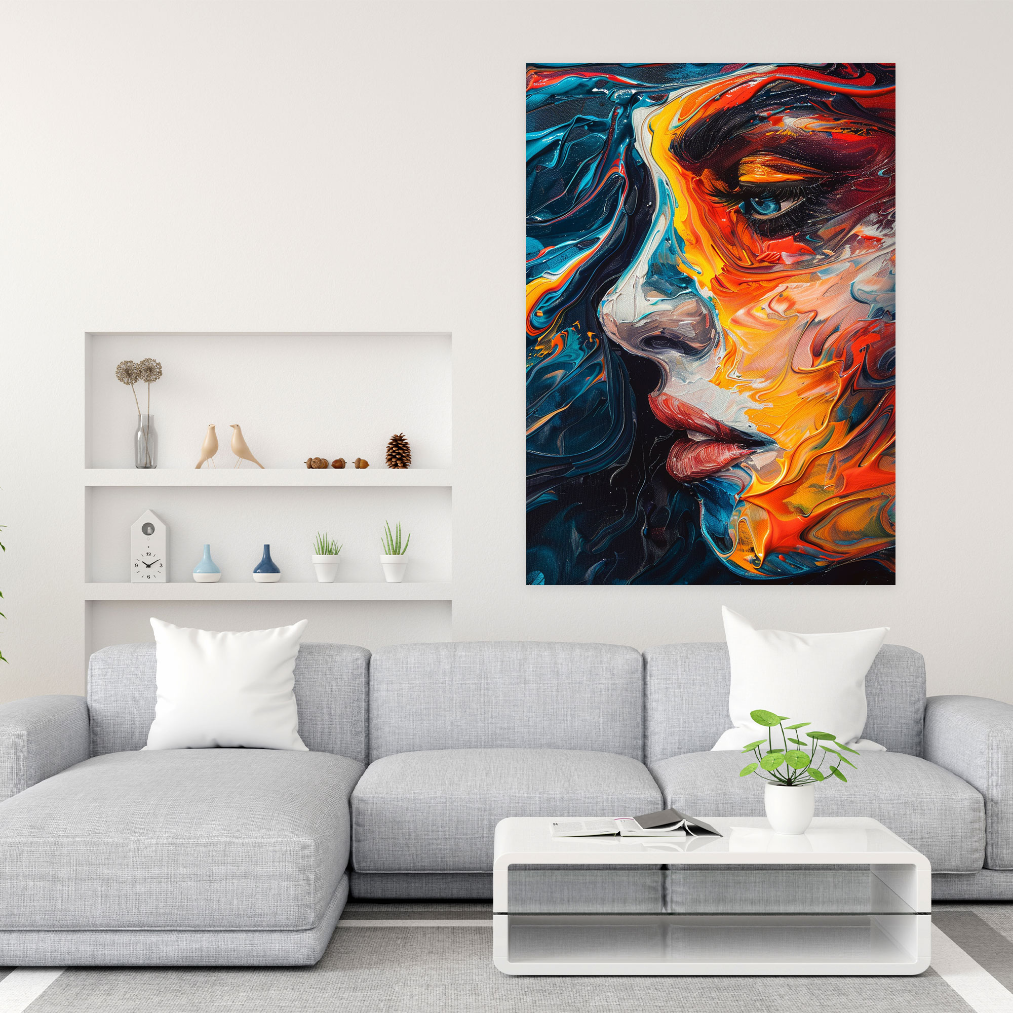 Intense Colors Wall Decoration - Expressionism, Wall Decoration, Expressionism Art Style, Home Decoration