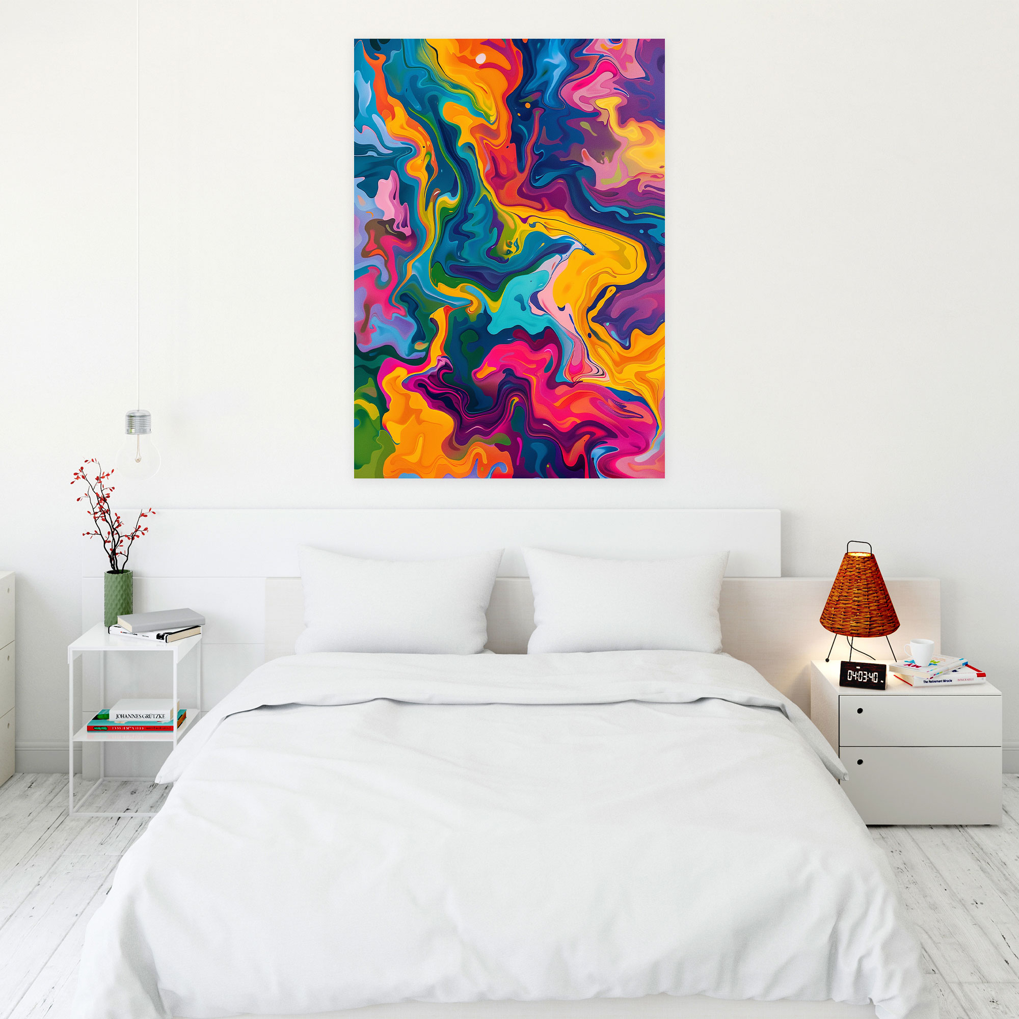 Abstract Expressionism Canvas Print Wall Decoration - Expressionism, Wall Art, Home Decoration, Canvas Print