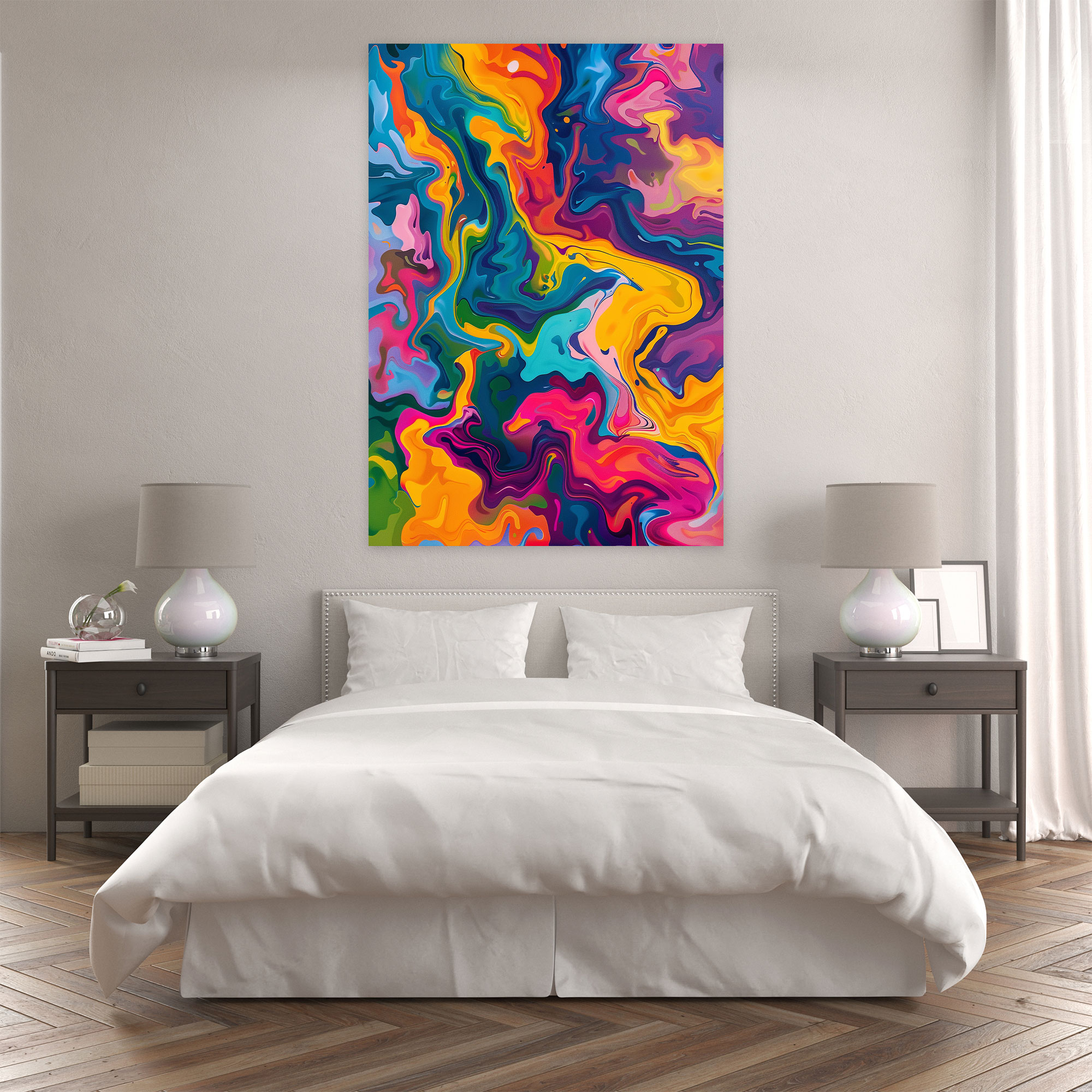 Abstract Expressionism Canvas Print Wall Decoration - Expressionism, Wall Art, Home Decoration, Canvas Print