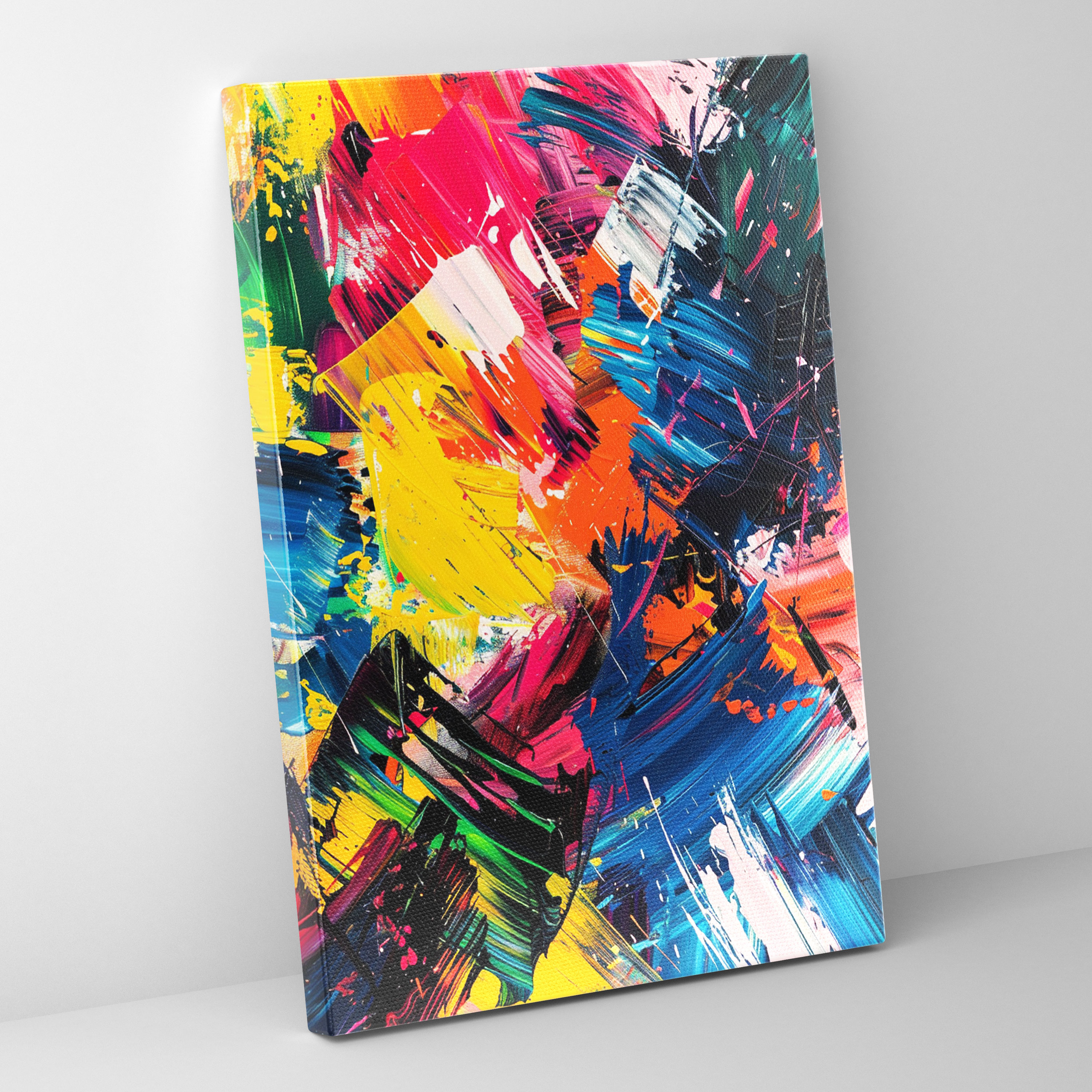 Intense Expressionism Canvas Print Wall Art - Expressionism, Wall Decoration, Canvas Wall Art, Canvas Print