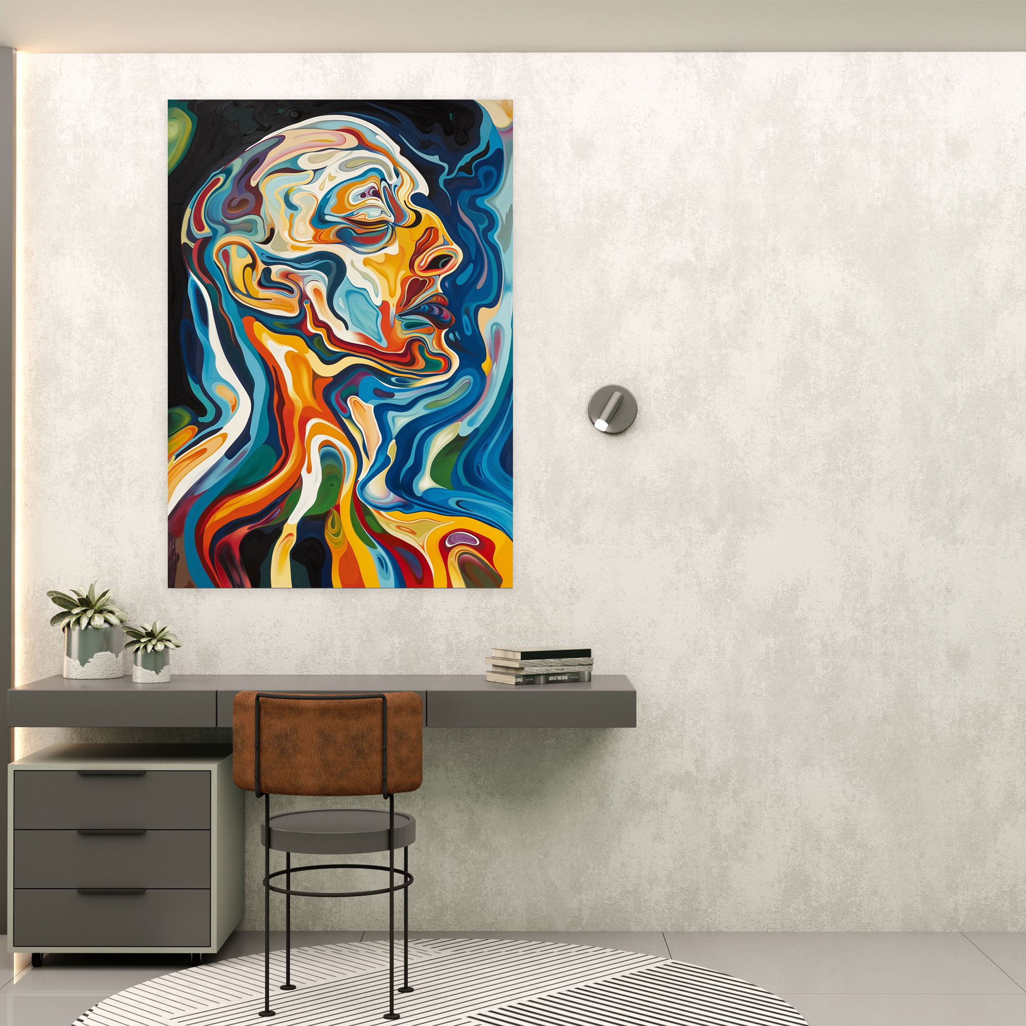 Bold Expressionism Canvas Print Wall Decoration - Expressionism, Canvas Print, Home Decoration, Wall Art