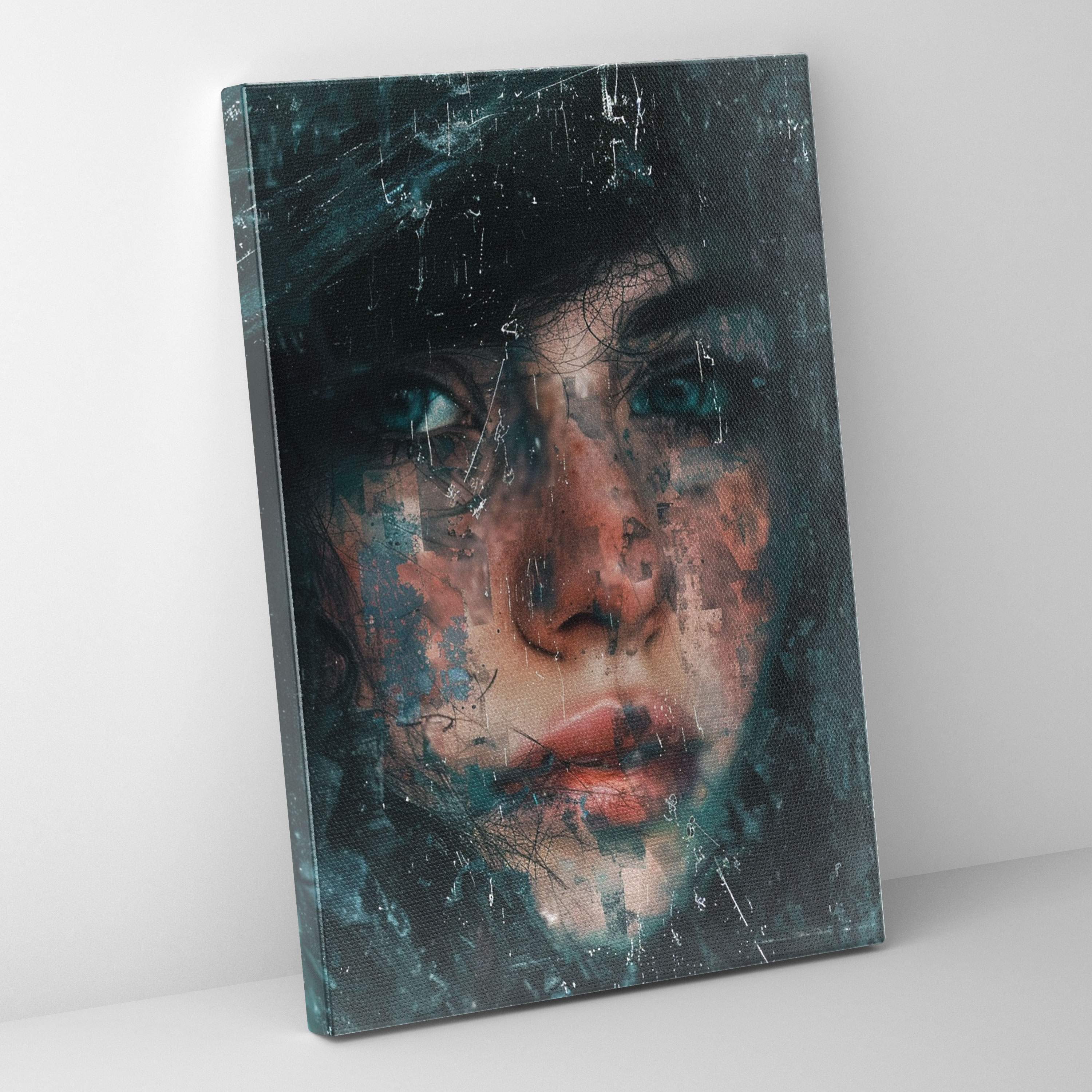 Melancholic Expressionism Canvas Print Wall Art - Expressionism, Canvas Print, Expressionism Art Style, Home Decoration