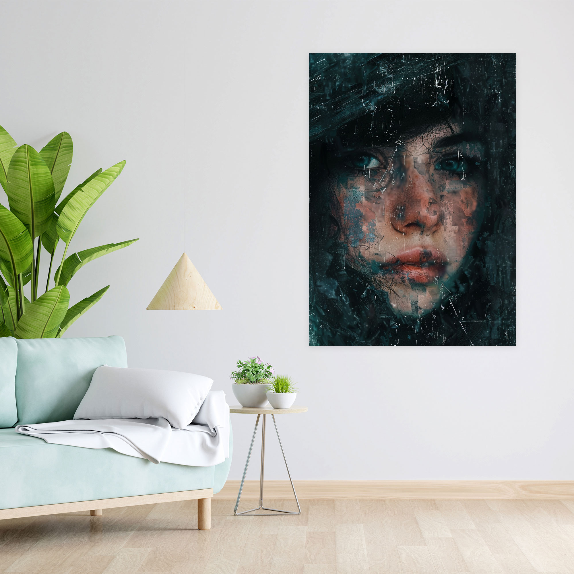 Melancholic Expressionism Canvas Print Wall Art - Expressionism, Canvas Print, Expressionism Art Style, Home Decoration
