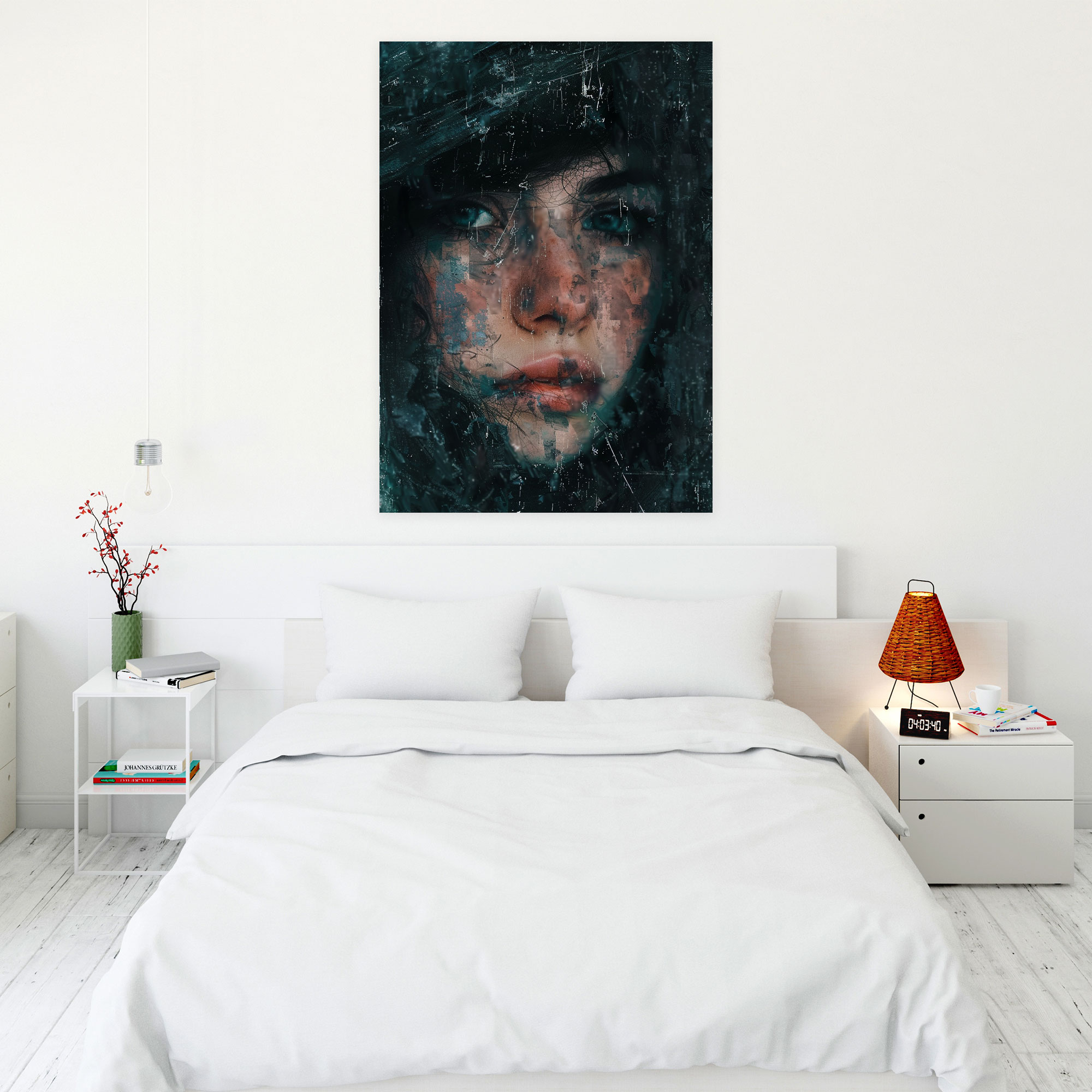 Melancholic Expressionism Canvas Print Wall Art - Expressionism, Canvas Print, Expressionism Art Style, Home Decoration