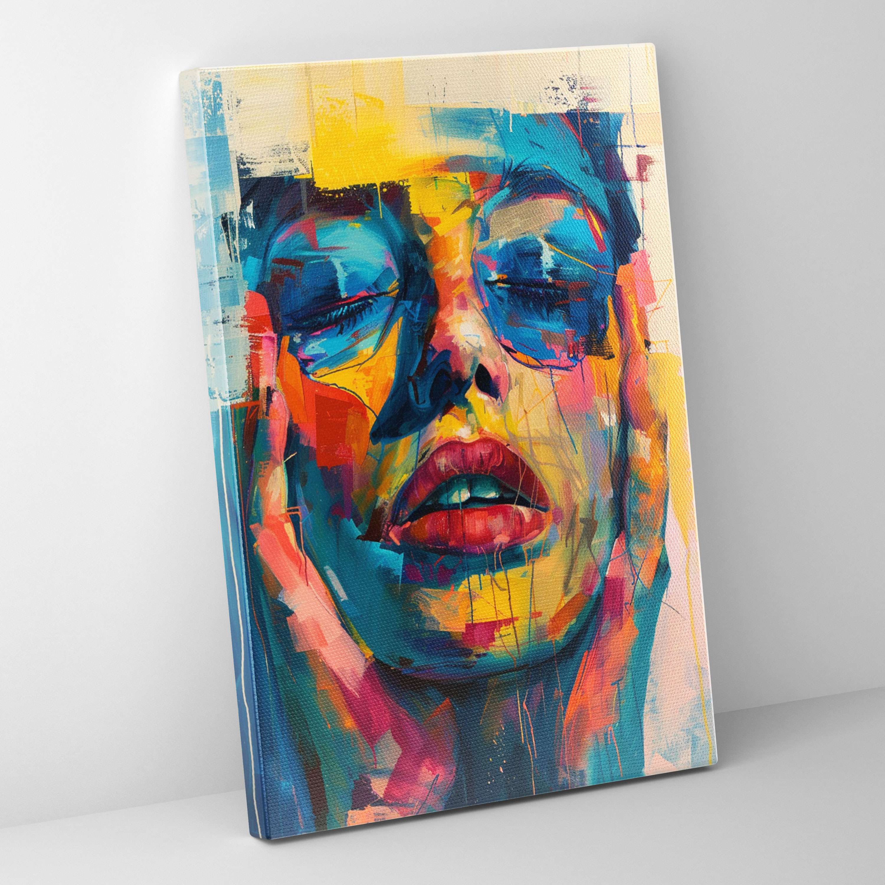 Expressive Expressionism Canvas Print Wall Decoration - Expressionism, Wall Decoration, Canvas Wall Art, Canvas
