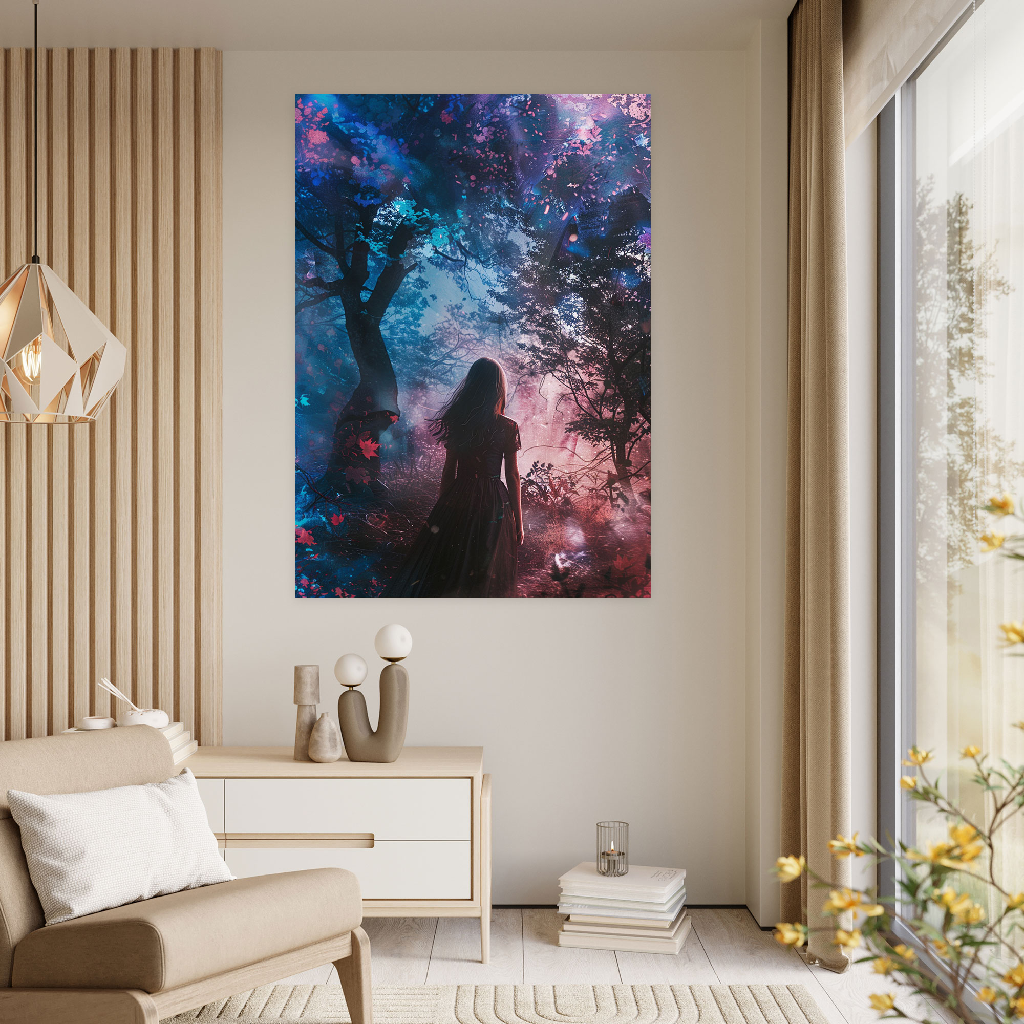 Ethereal Expressionism Canvas Print Wall Decoration - Expressionism, Canvas Wall Art, Canvas, Canvas Print