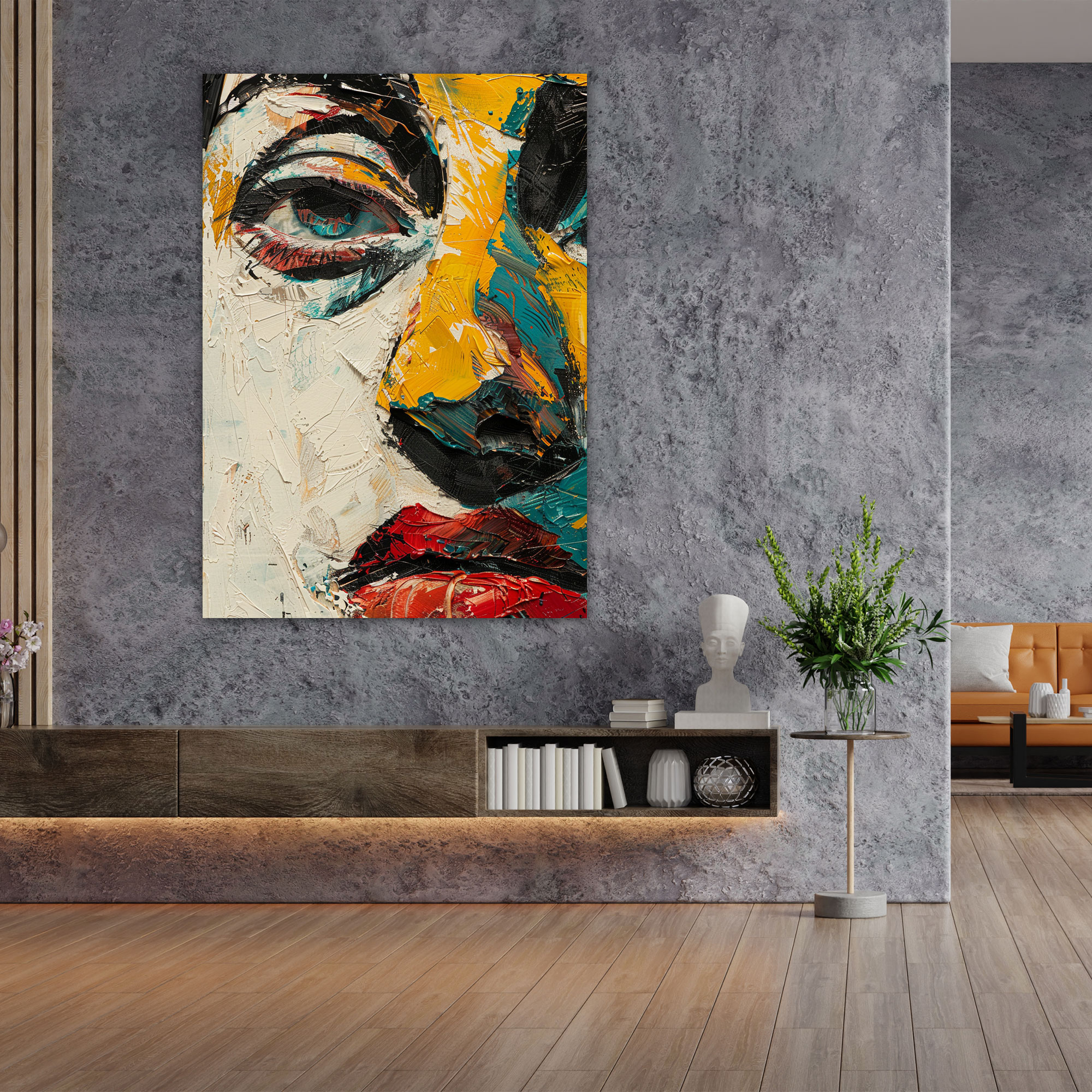 Expressionism Art Style Wall Decoration - Expressionism, Home Decoration, Wall Decoration, Canvas