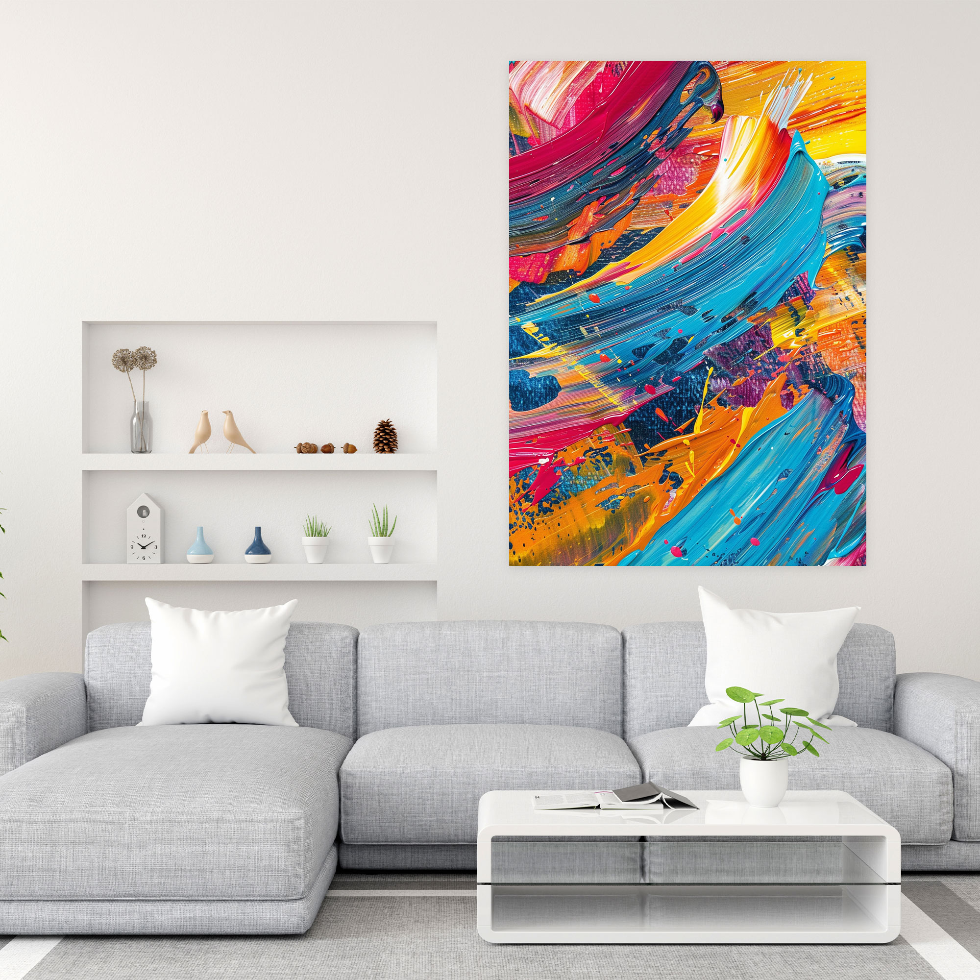Expressionism Art Style Canvas Print - Expressionism, Wall Decoration, Canvas Wall Art, Expressionism Art Style