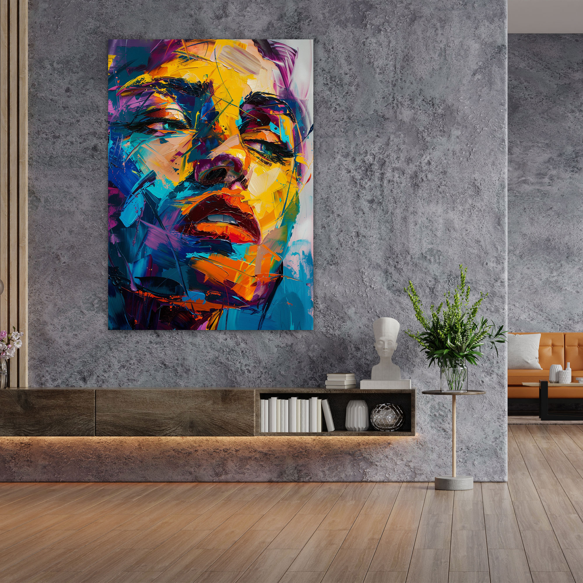 Expressionism Art Style Wall Decoration - Expressionism, Wall Art, Canvas Print, Canvas
