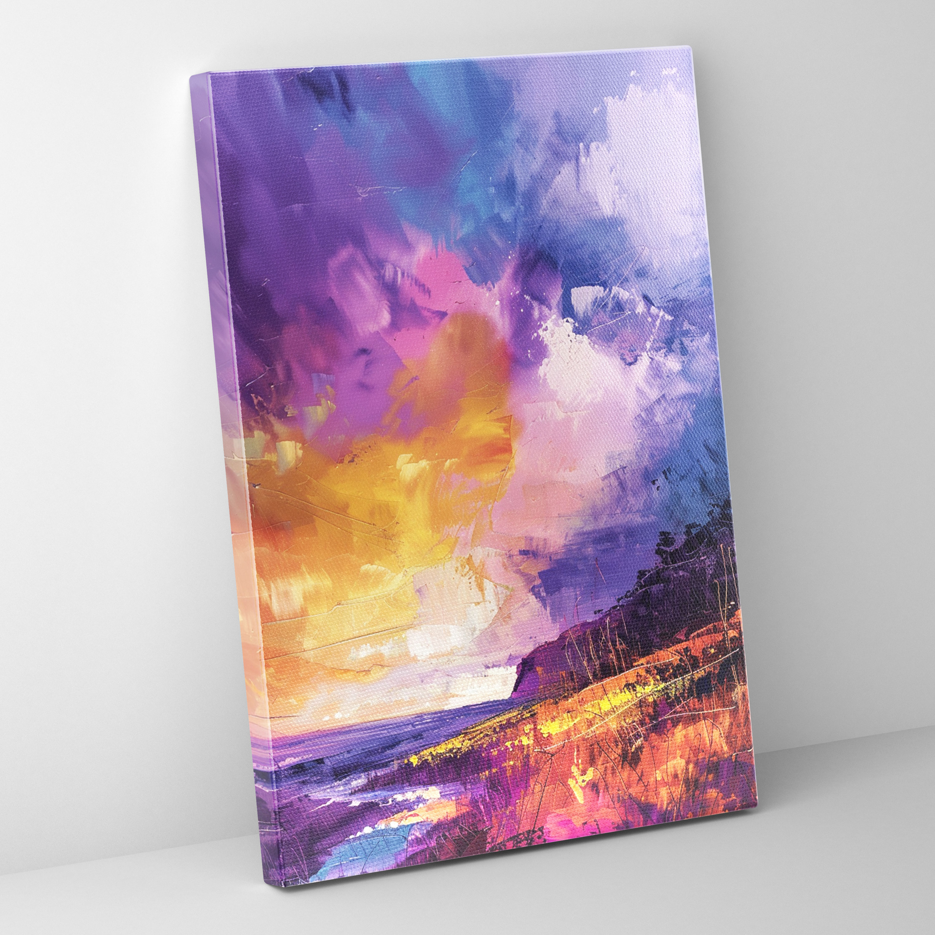 Expressionism Art Style Wall Decoration - Expressionism, Canvas, Wall Decoration, Home Decoration
