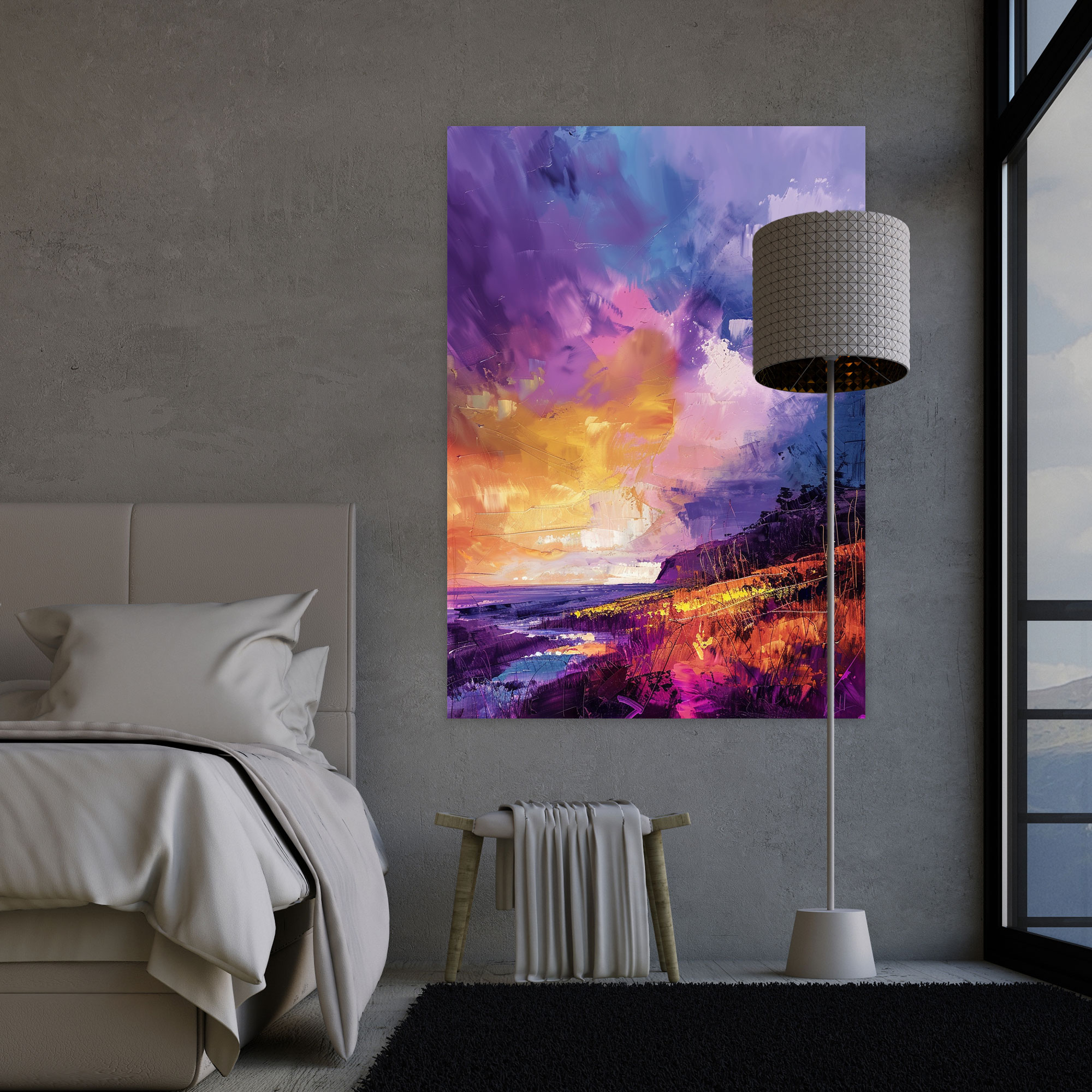 Expressionism Art Style Wall Decoration - Expressionism, Canvas, Wall Decoration, Home Decoration