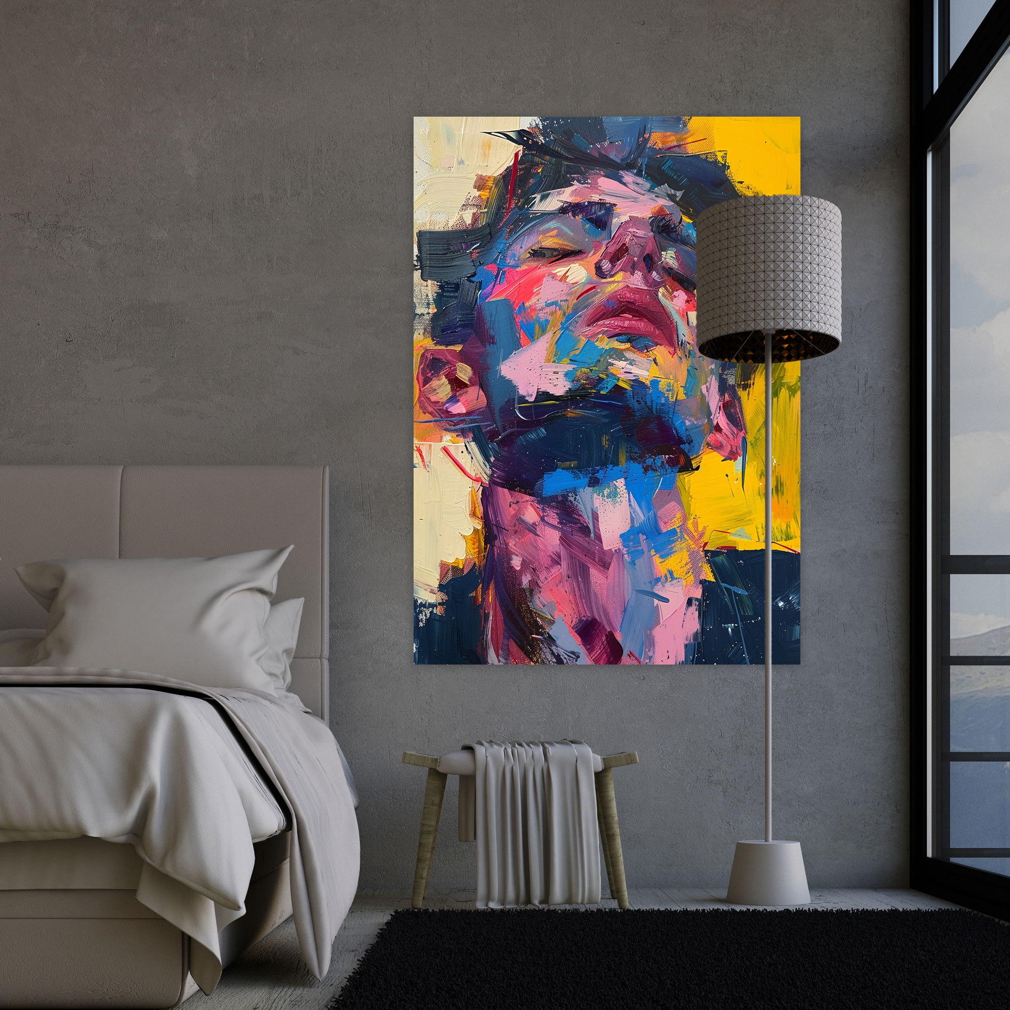 Emotional Expressionism Wall Art Canvas Print - Expressionism, Canvas, Home Decoration, Wall Decoration