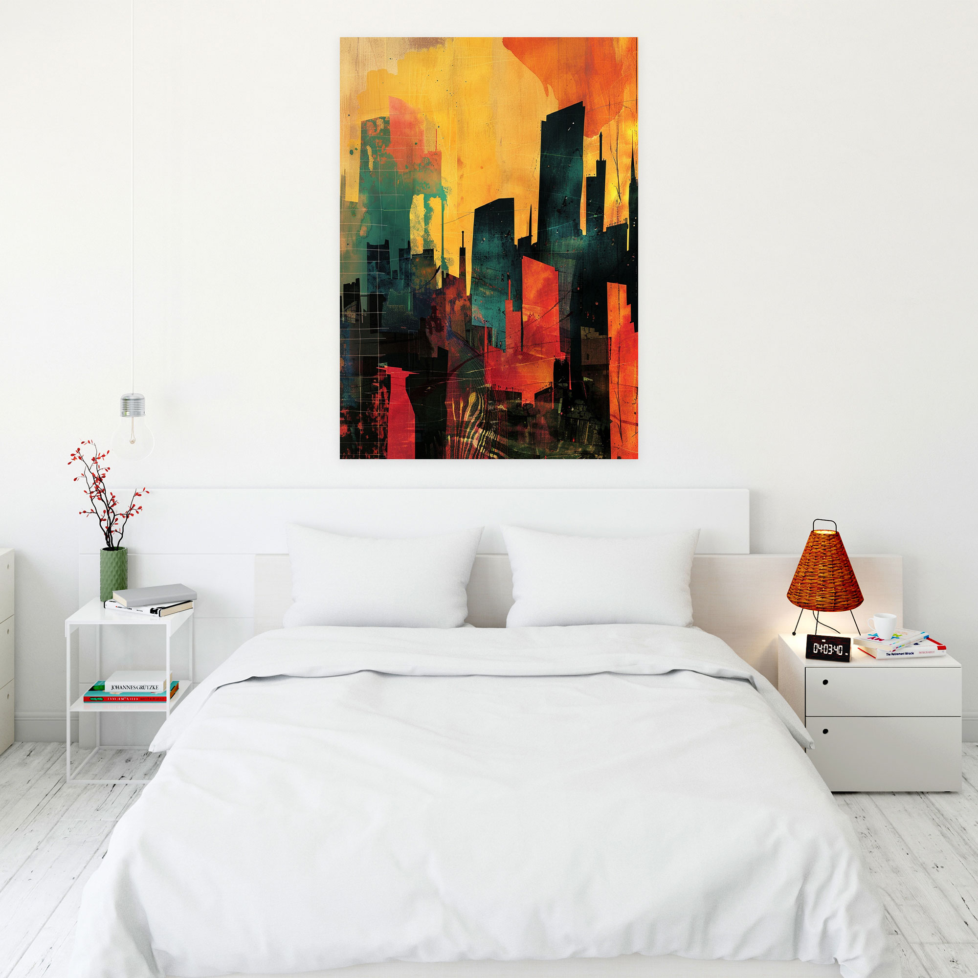 Dynamic Expressionism Canvas Print Wall Art - Expressionism, Canvas, Expressionism Art Style, Canvas Print