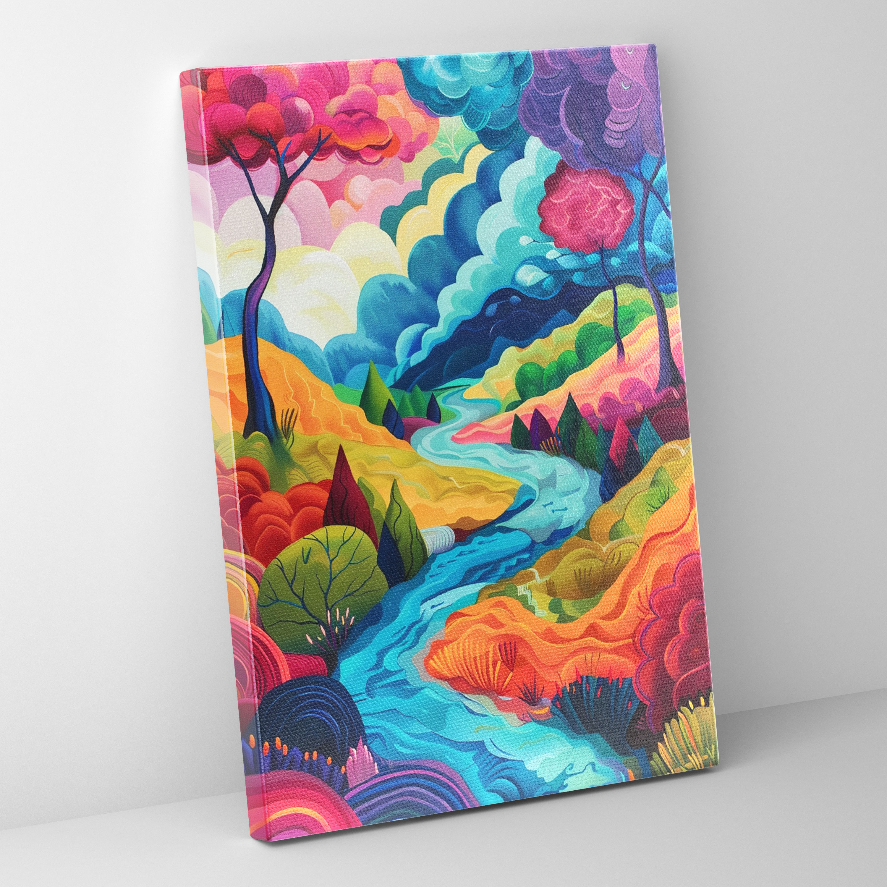 Surreal Expressionism Art Style Canvas Print - Expressionism, Home Decoration, Canvas, Expressionism Art Style